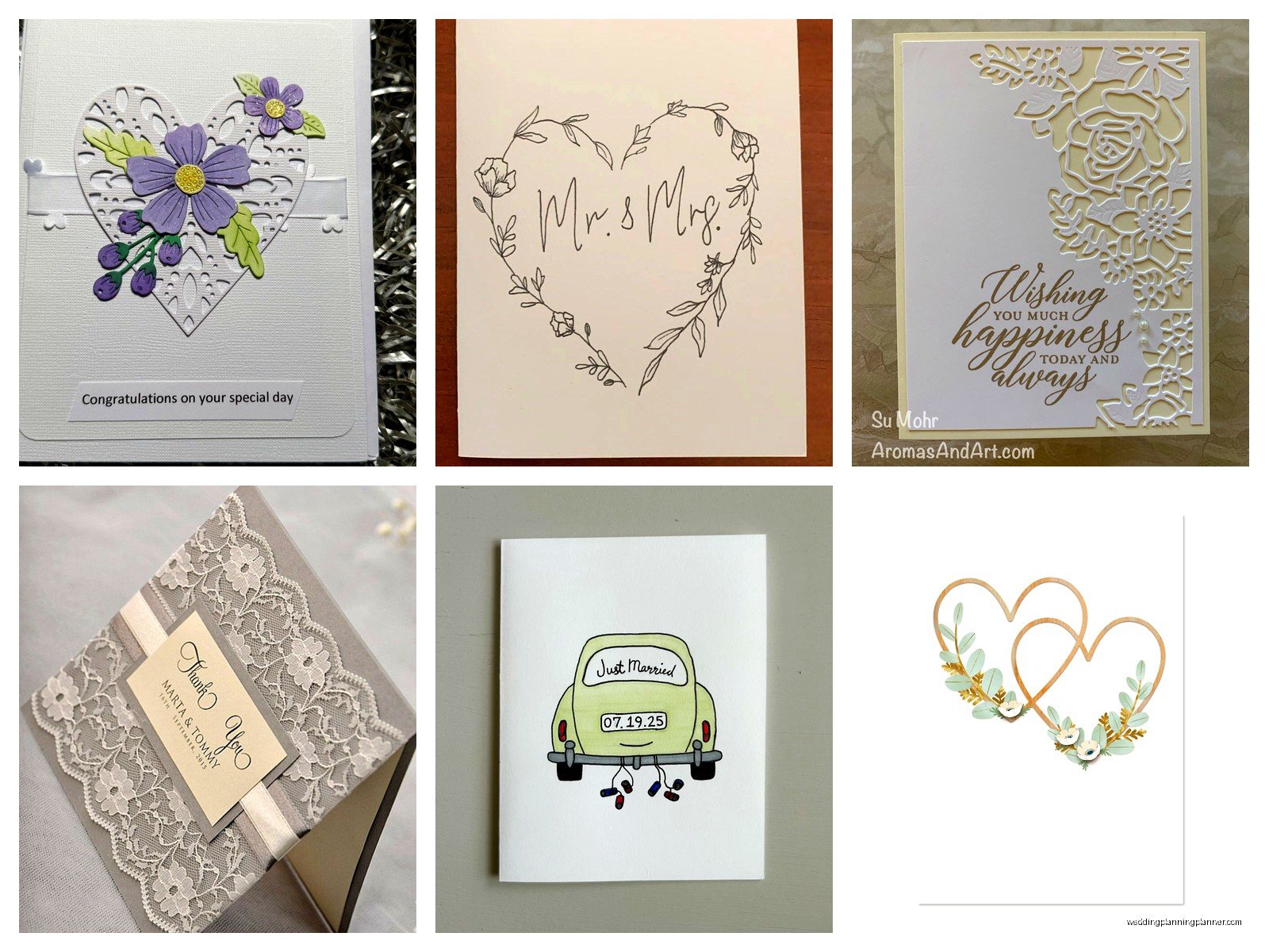 Homemade Wedding Cards: Design & Ordering Guide