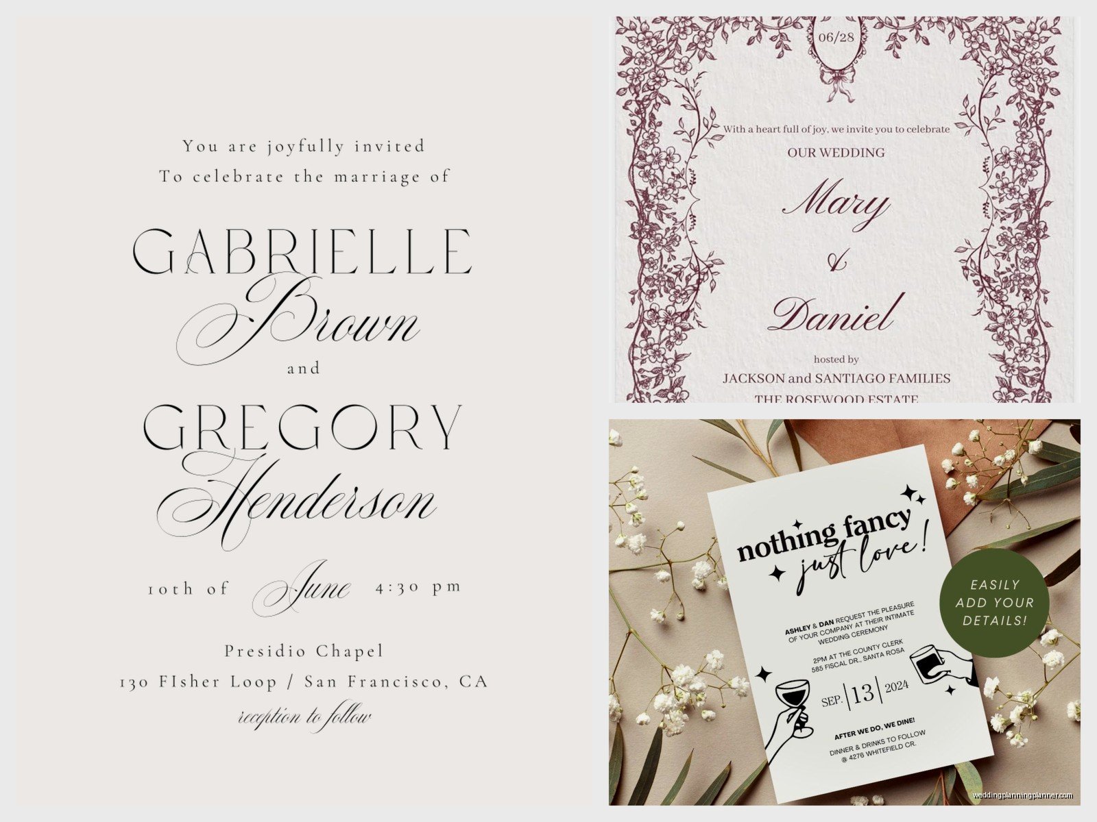 Intimate Wedding Invitation: Design & Ordering Guide