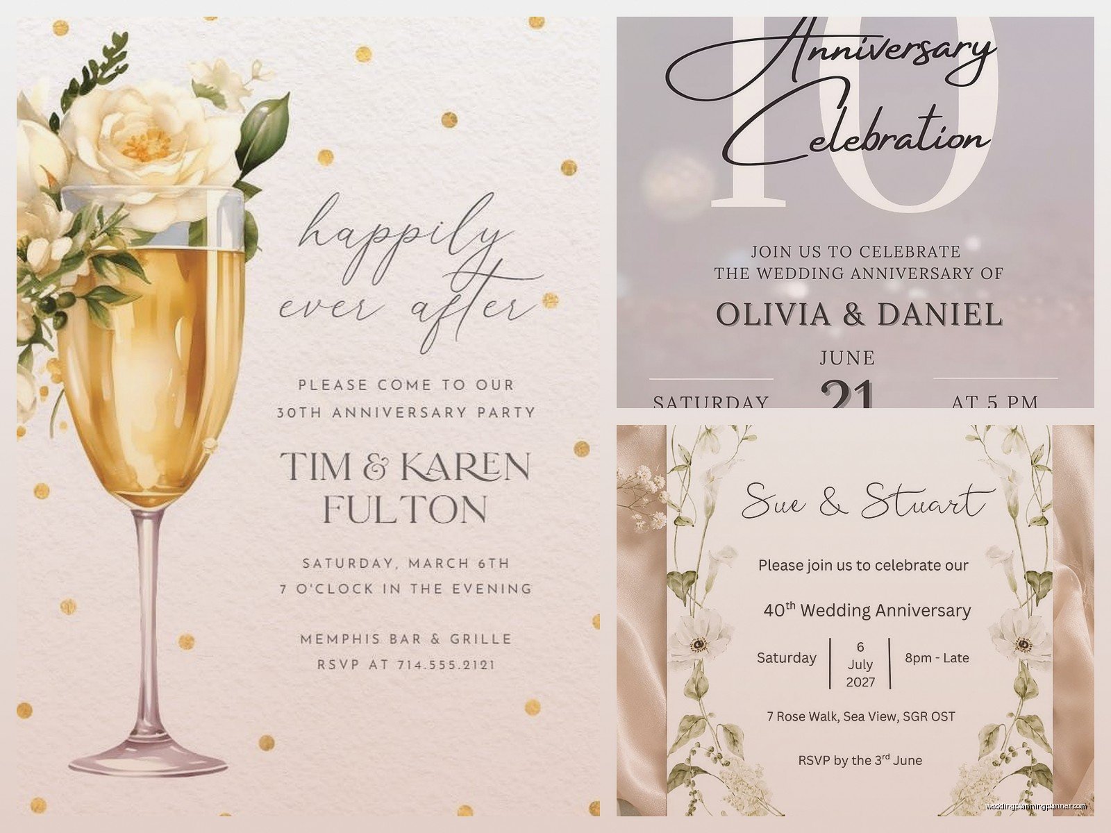 Invitation Card For Marriage Anniversary: Design & Ordering Guide