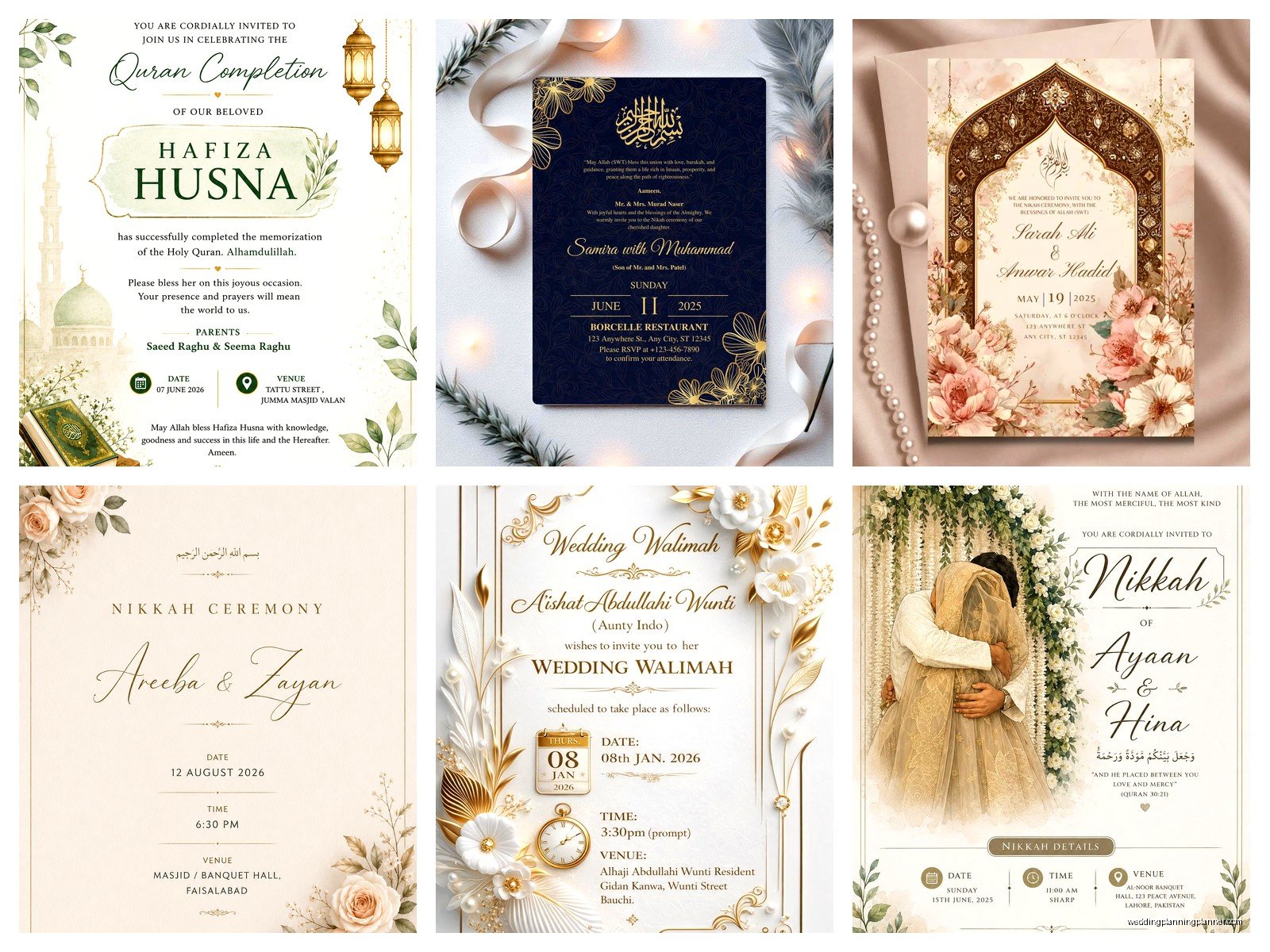 Invitation Card Muslim: Design & Ordering Guide