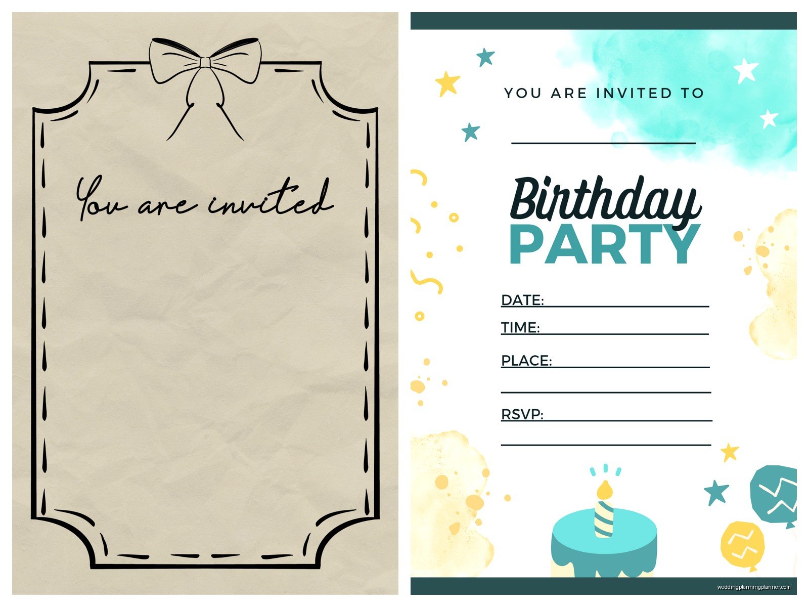 Invitation Outline: Design & Ordering Guide
