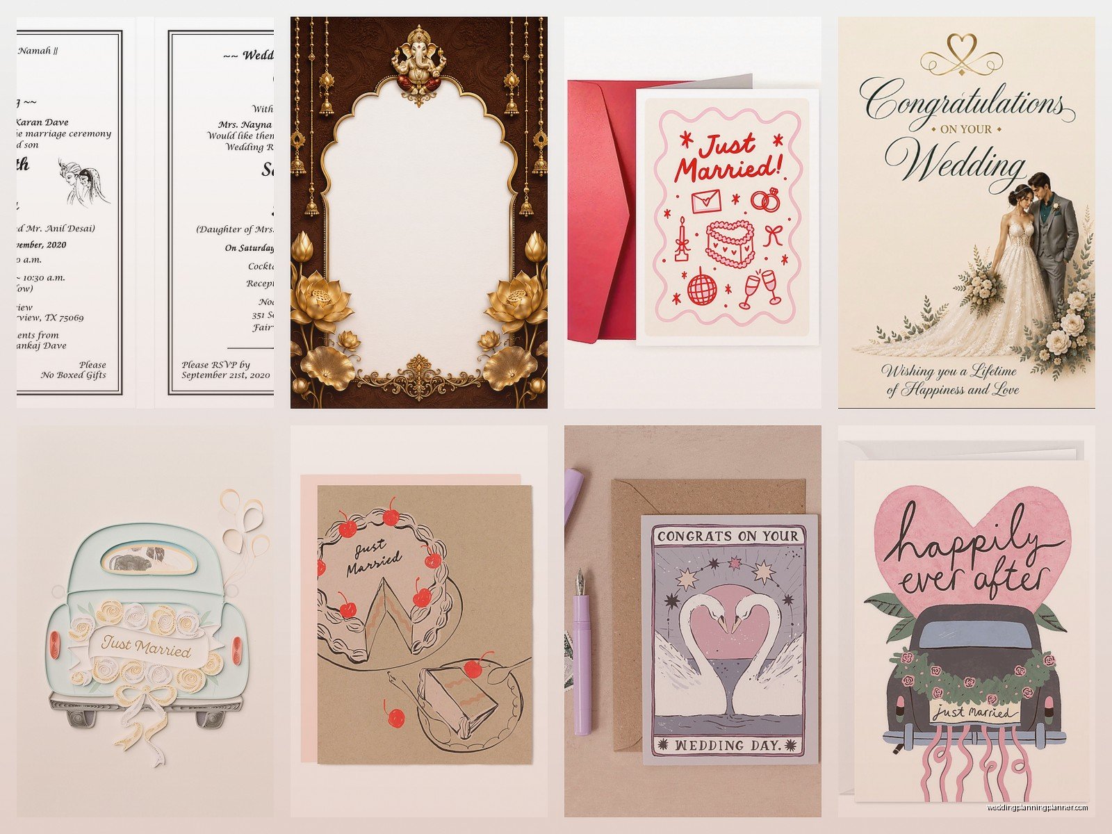 Marriage Card: Traditional Wedding Invitation Design