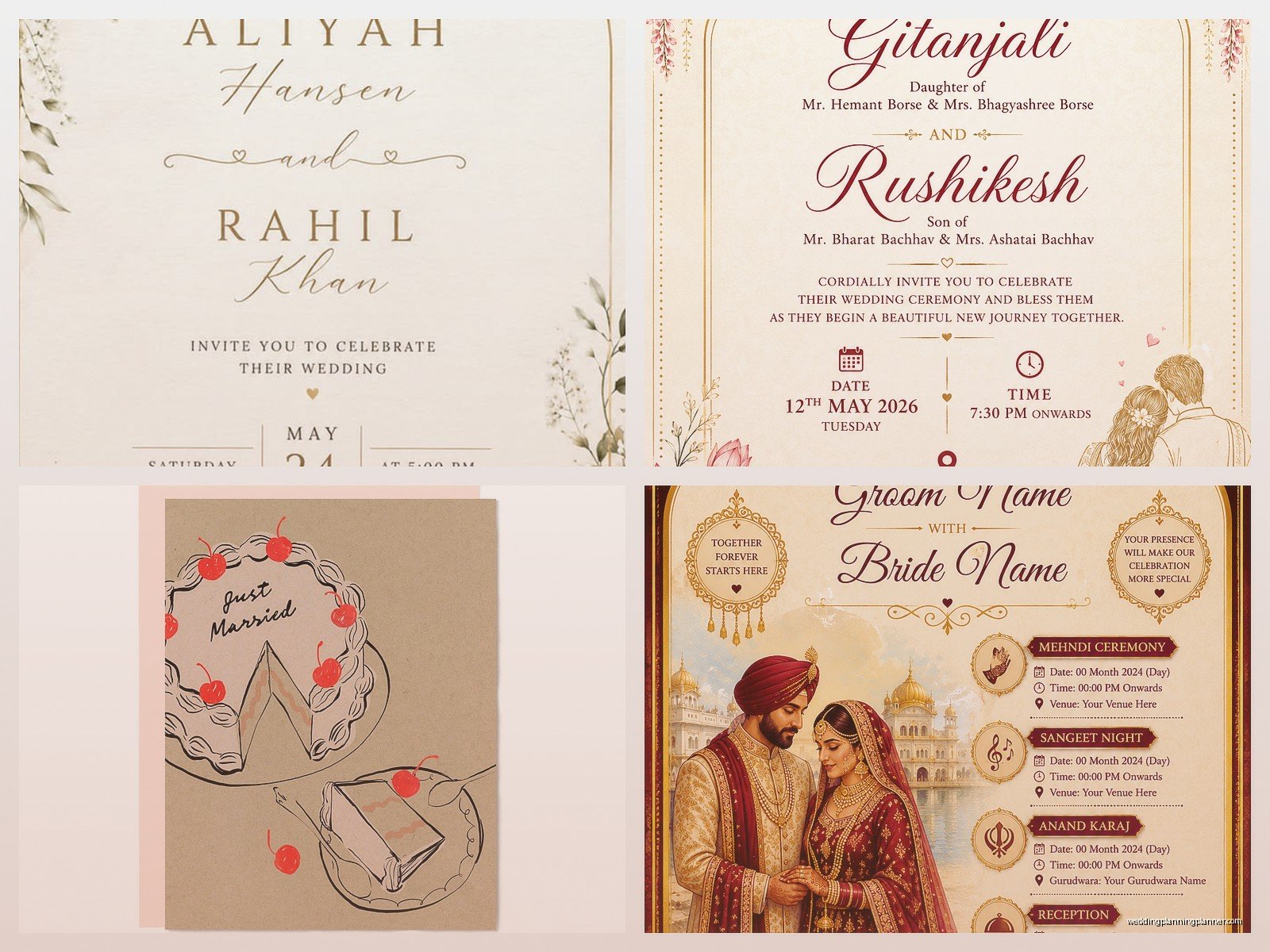Marriage Wedding Card: Design & Ordering Guide