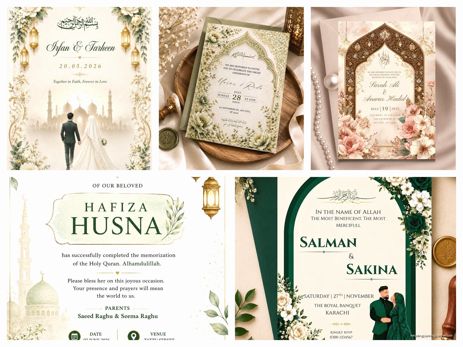 Muslim Invitation Card: Design & Ordering Guide