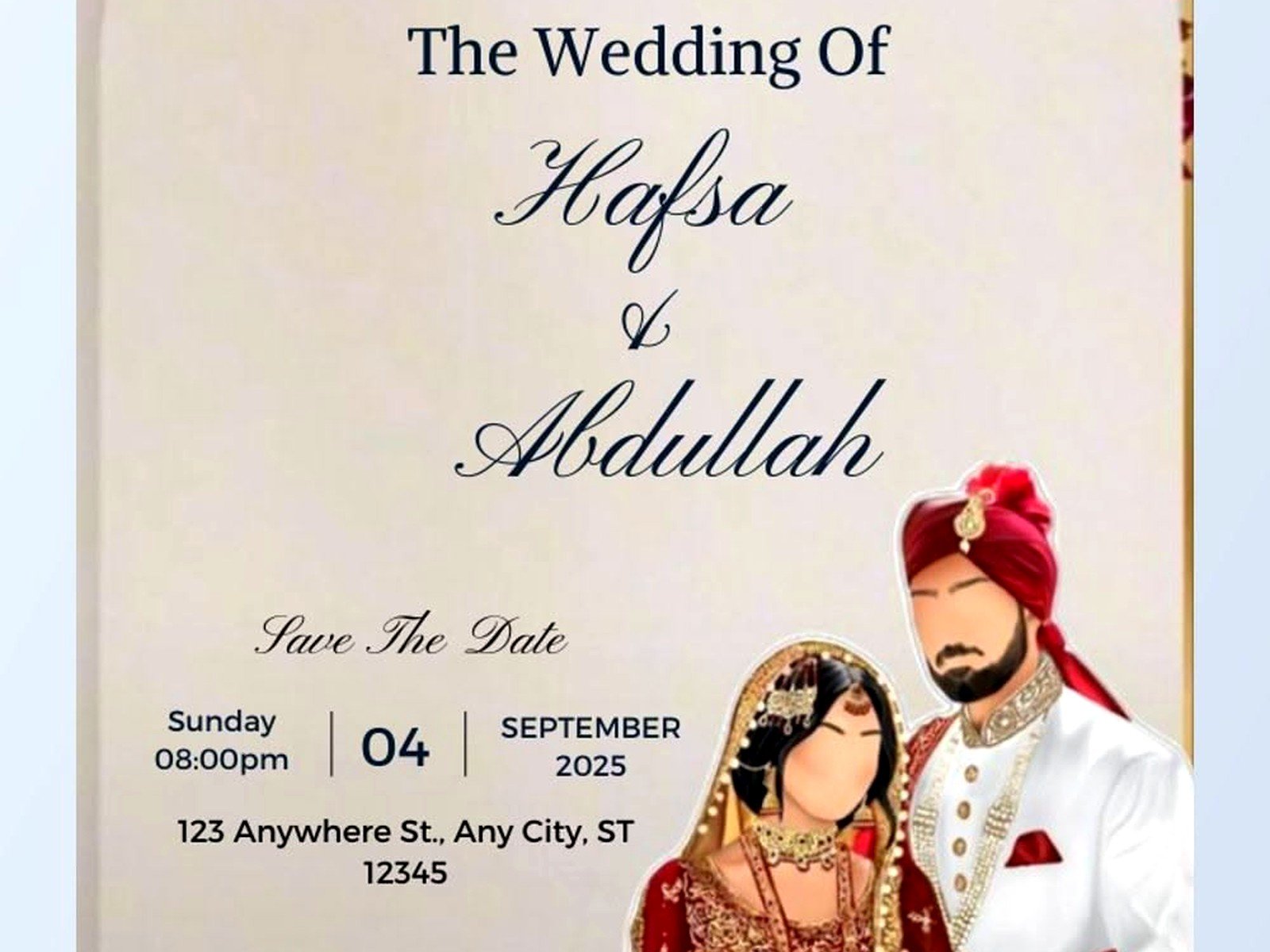 Muslim Marriage Card: Design & Ordering Guide