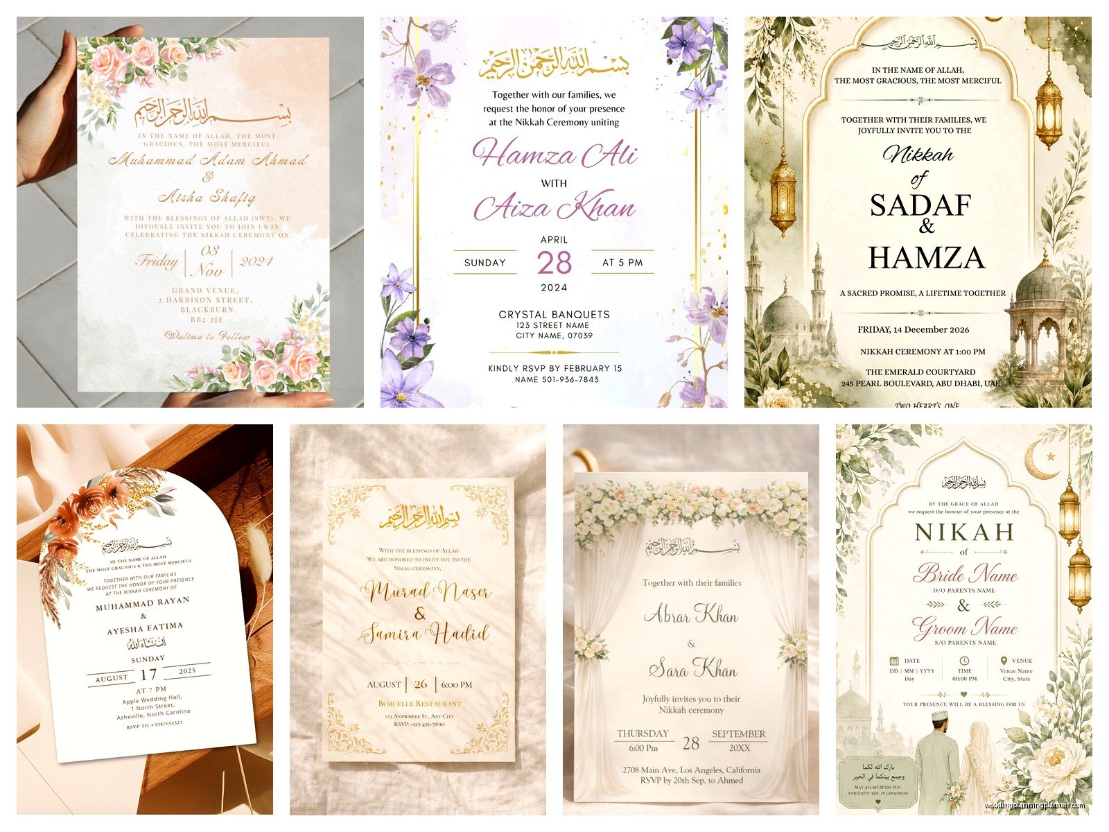 Muslim Nikah Invitation Card: Design & Ordering Guide