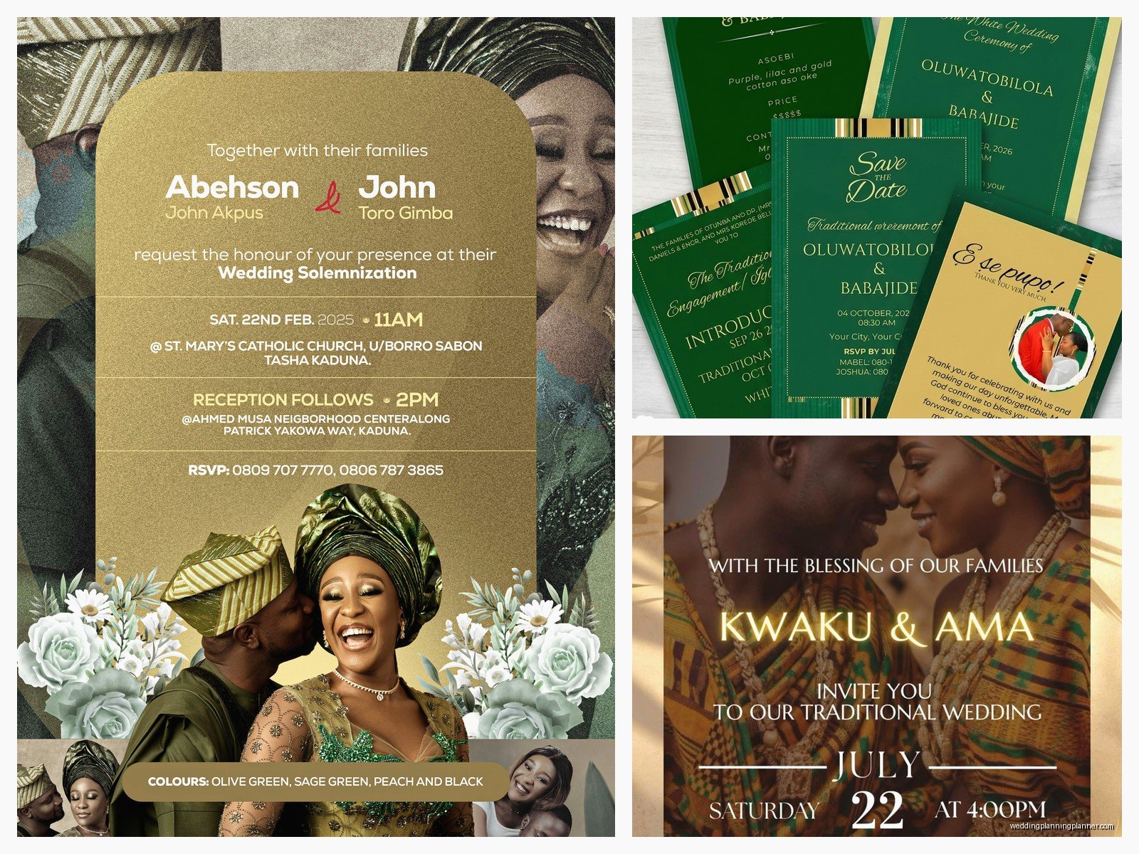 Nigerian Wedding Invitation Card: Design & Ordering Guide