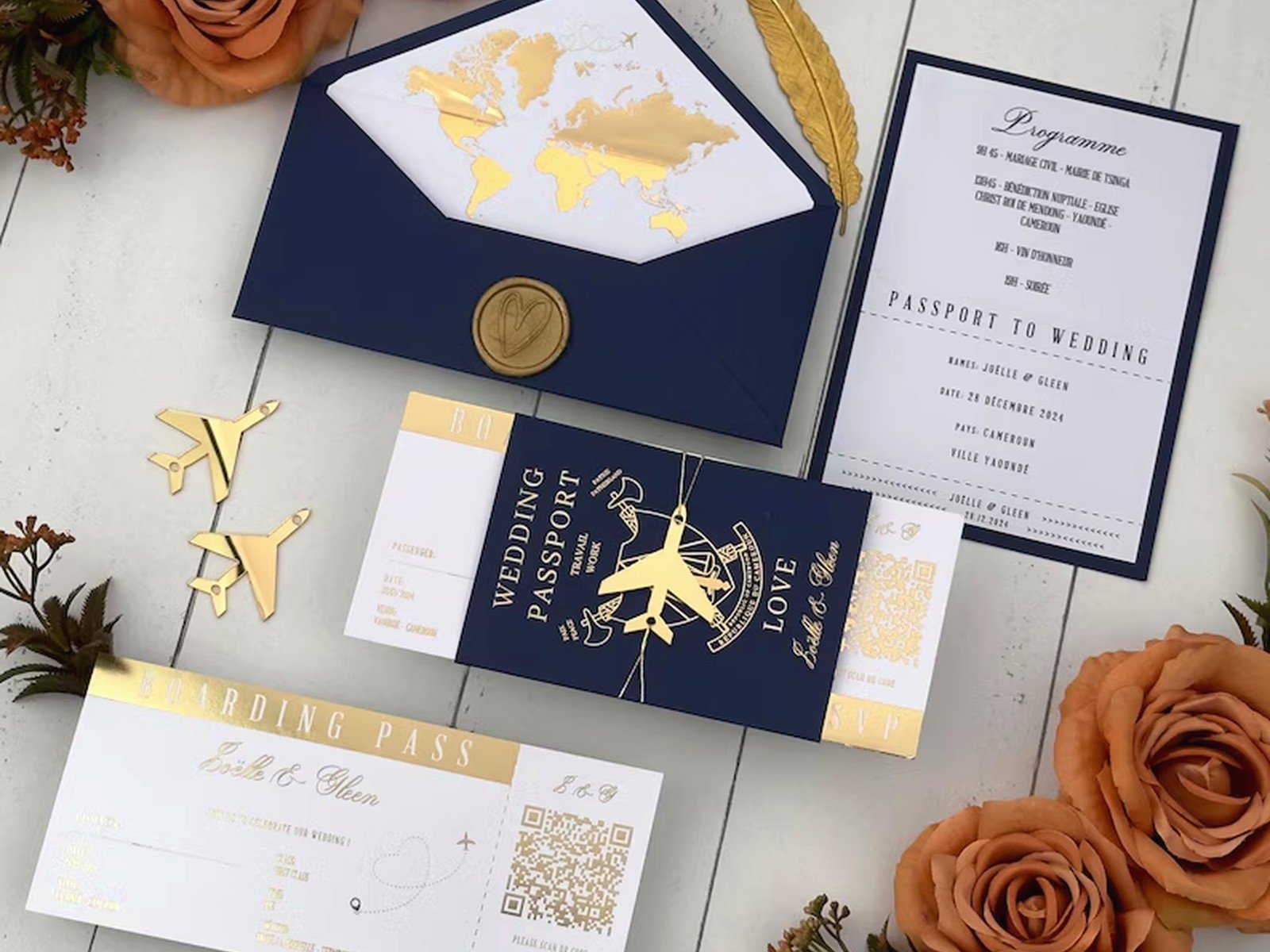 Passport Wedding Card: Design & Ordering Guide