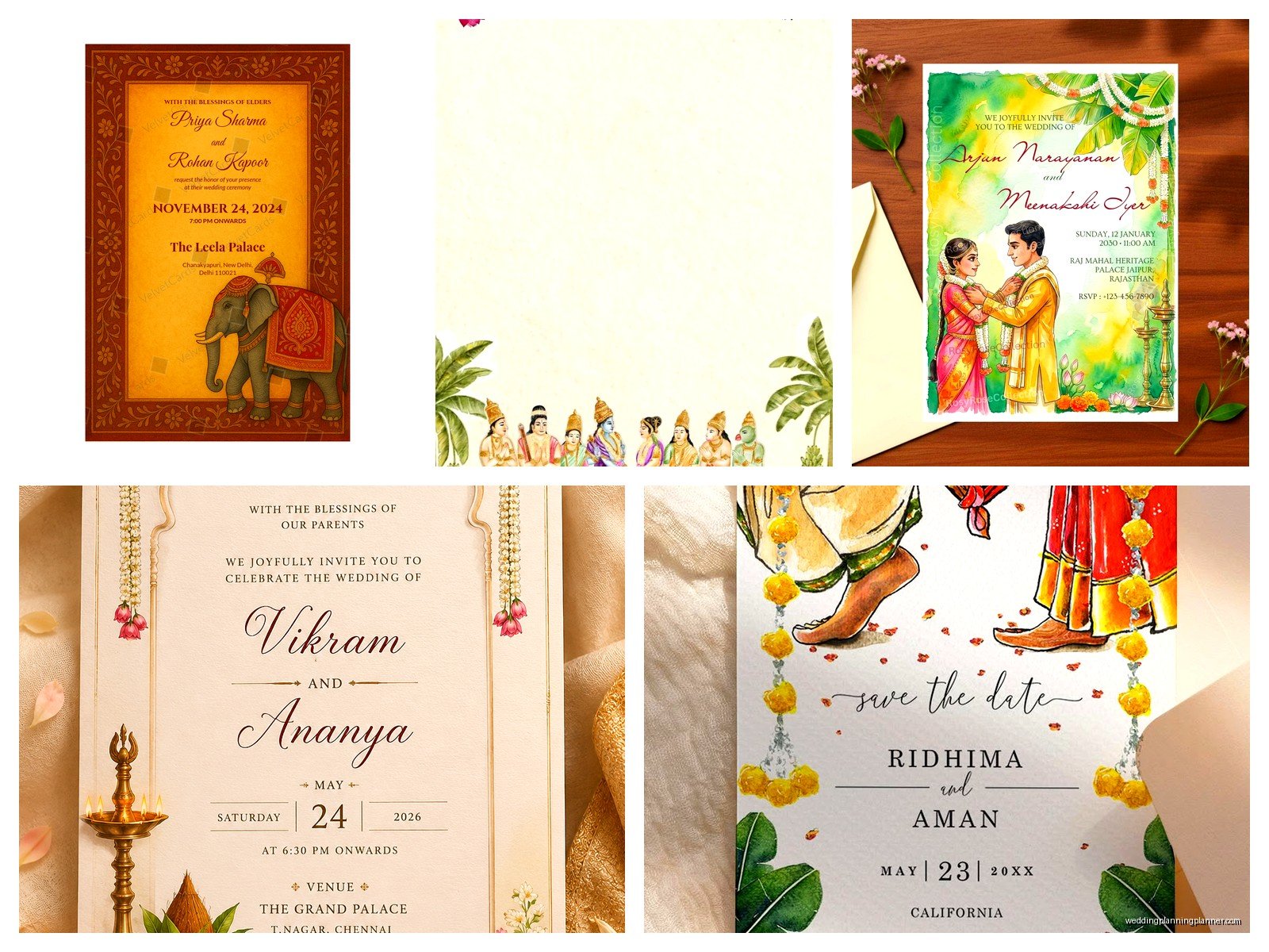 South Indian Wedding Card: Design & Ordering Guide