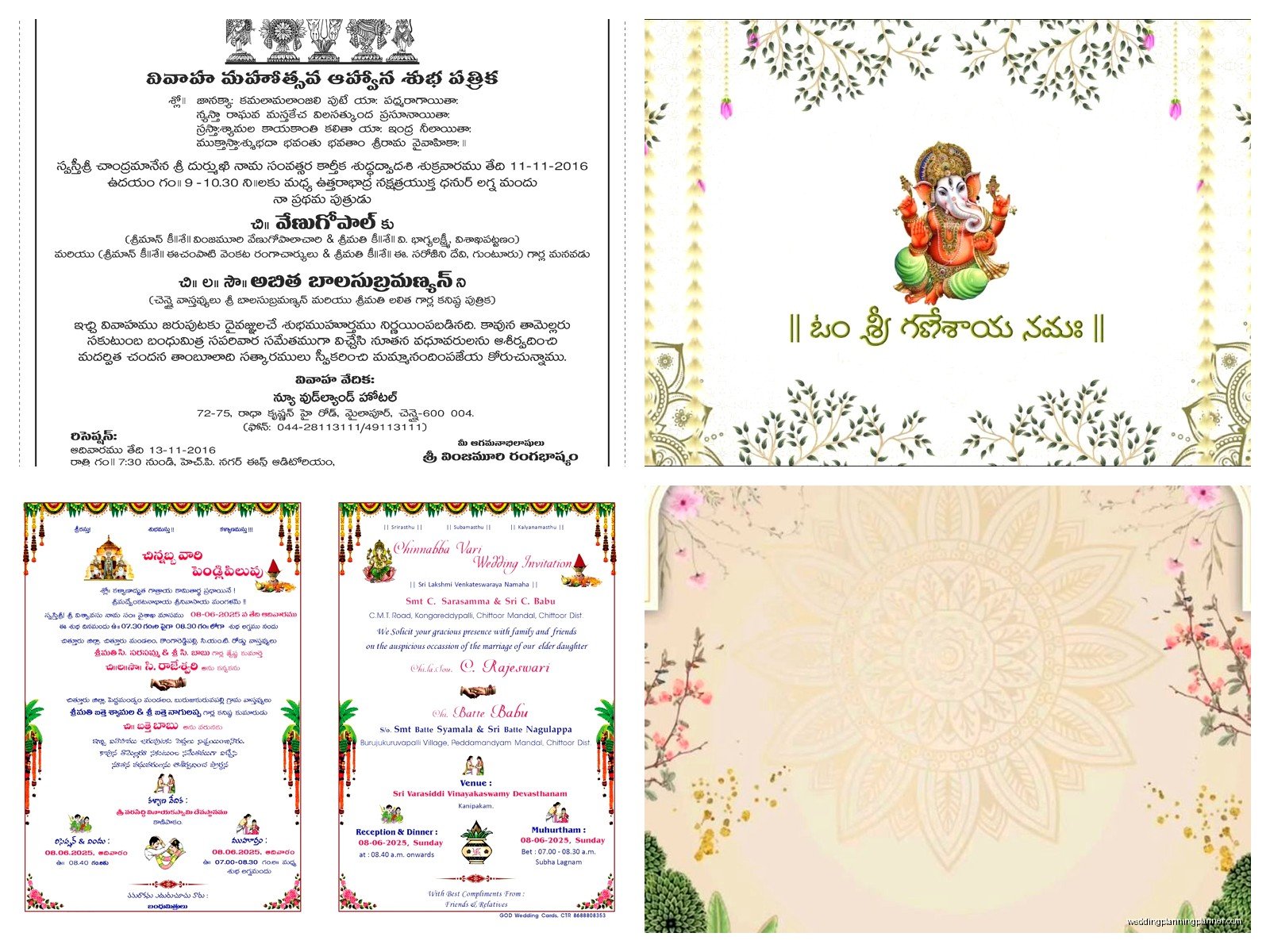 Telugu Wedding Invitation: Design & Ordering Guide