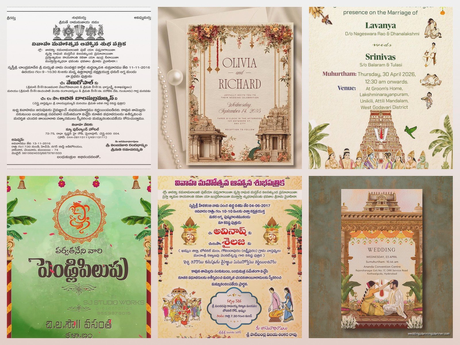 Telugu Wedding Invitation: Design & Ordering Guide