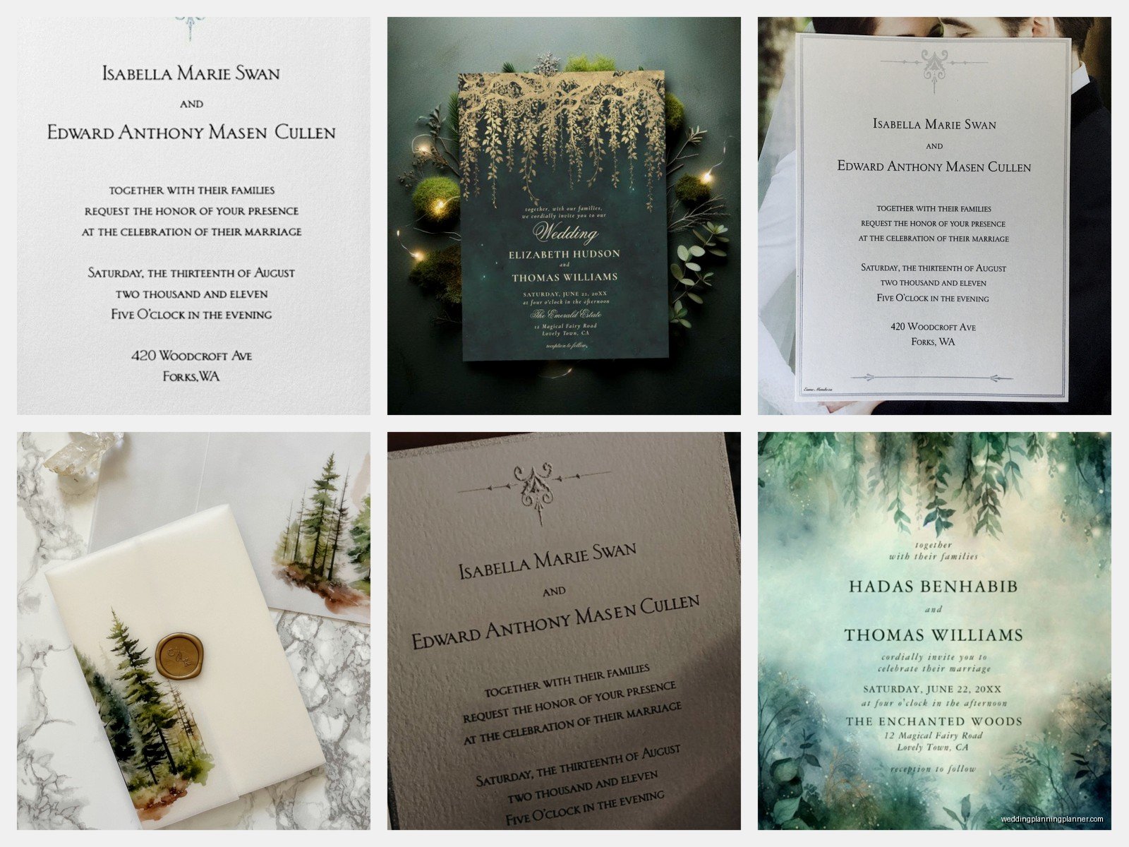 Twilight Wedding Invitation: Design & Ordering Guide