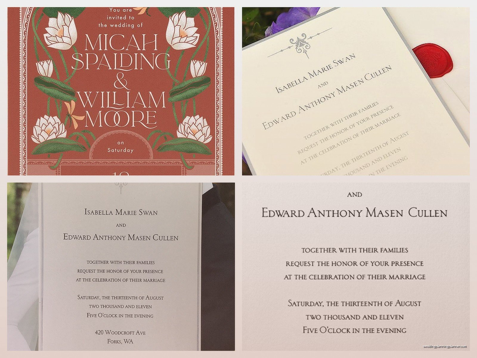 Twilight Wedding Invitation: Design & Ordering Guide