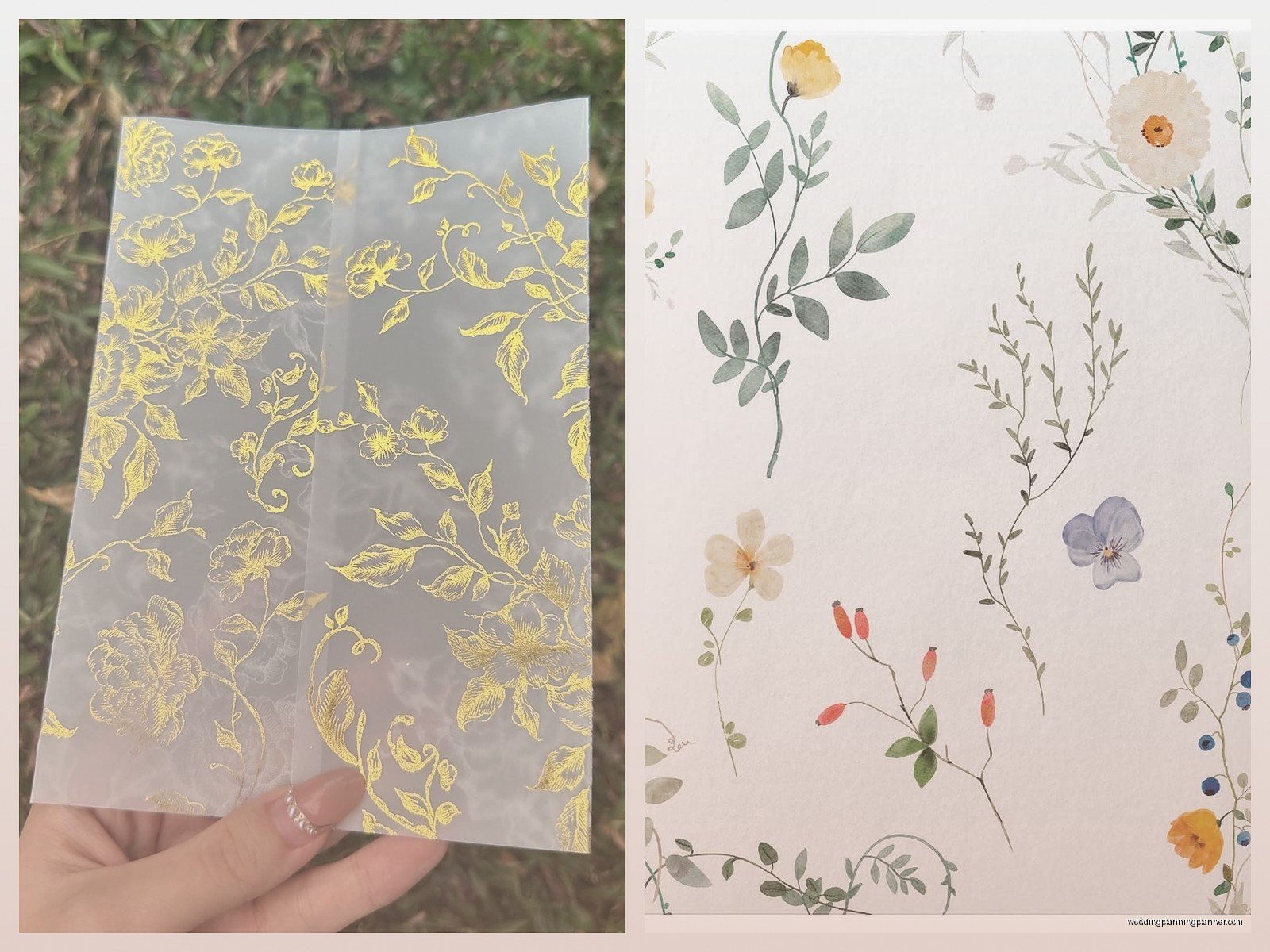 Vellum Jackets 5x7: Invitation Sleeve Size Specific