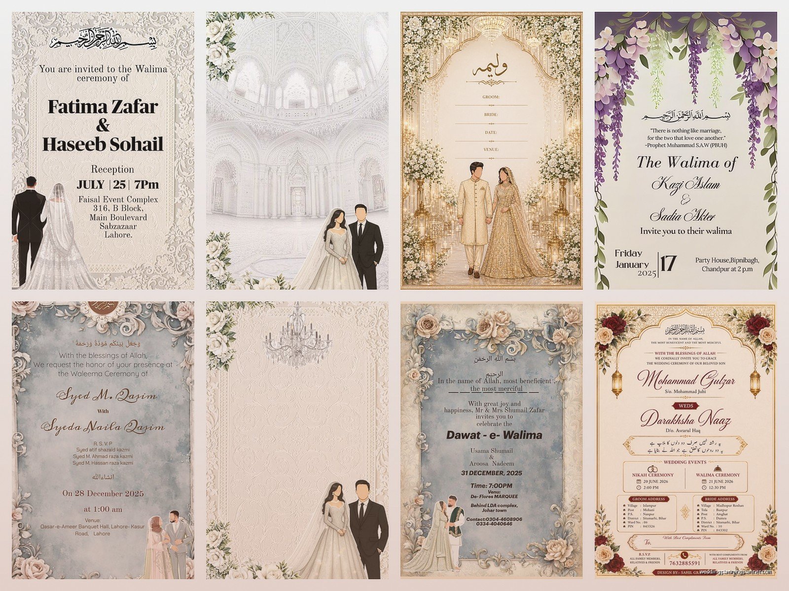Walima Card: Design & Ordering Guide