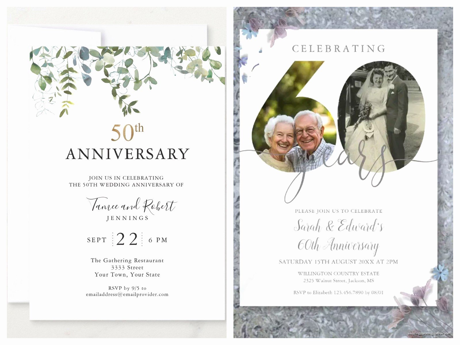 Wedding Anniversary Invitation Card: Milestone Celebration