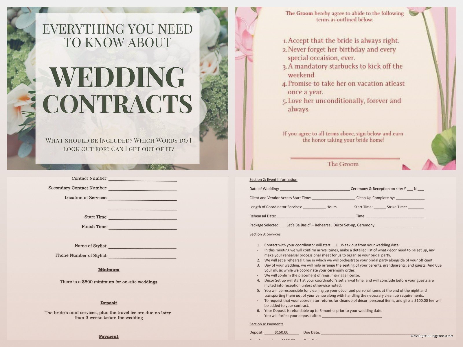 Wedding Contract: Vendor Agreement Complete Guide