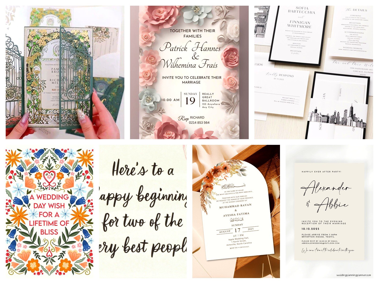 Wedding Invitation Greetings: Design & Ordering Guide