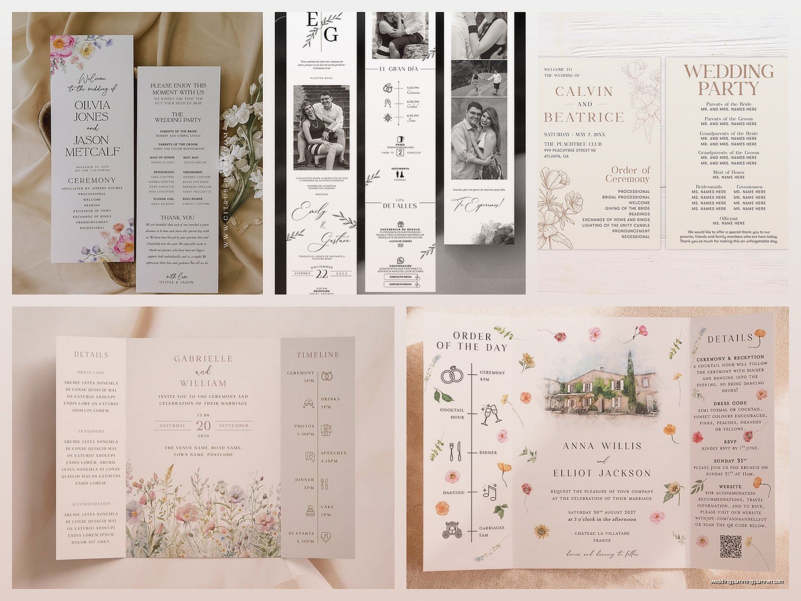Wedding Invitation Program: Design & Ordering Guide