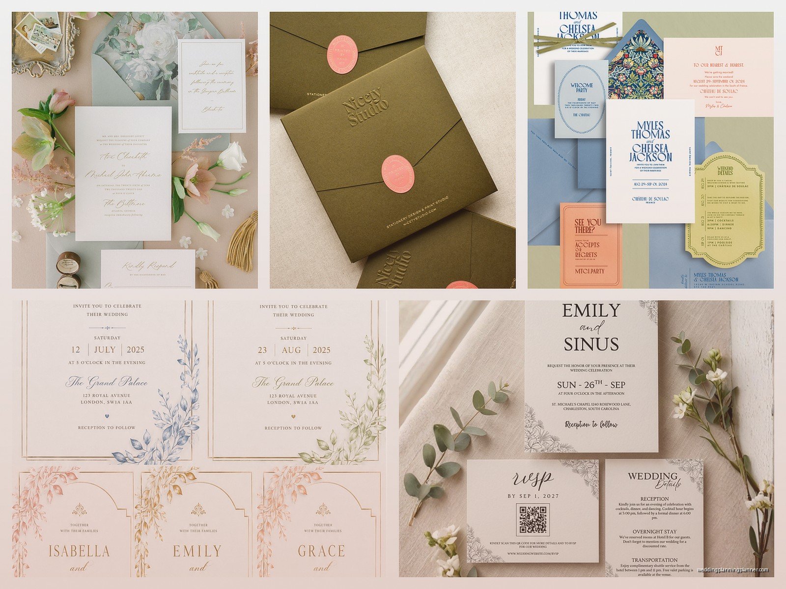 Wedding Invitation Samples: Request Free Paper Samples