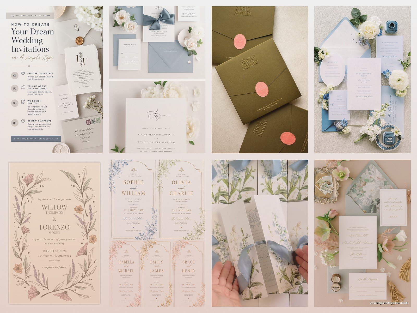 Wedding Invitation Samples: Request Free Paper Samples