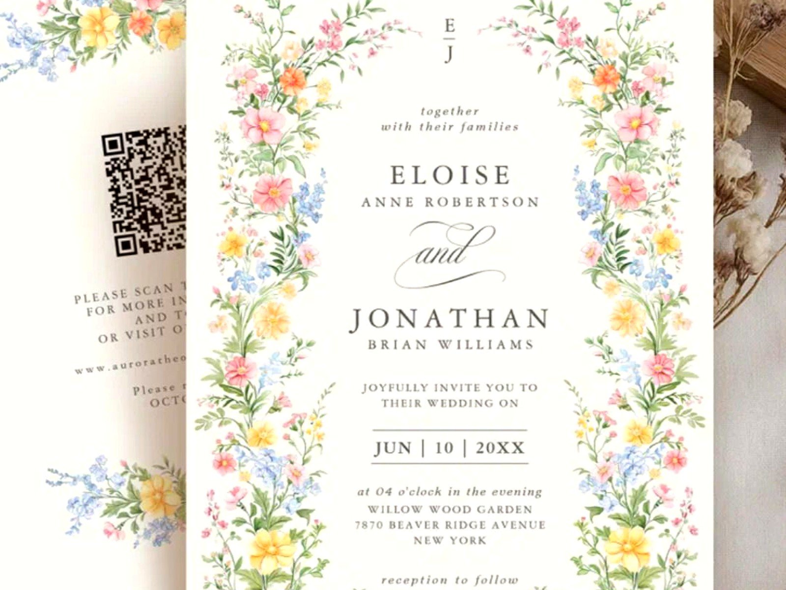 Wedding Invitation Stationery: Complete Paper Suite
