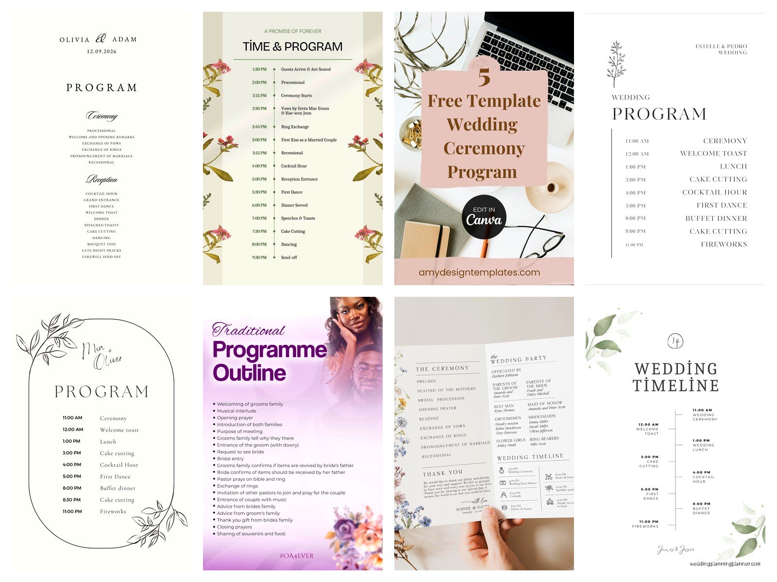 Wedding Program Outline: Complete Guide