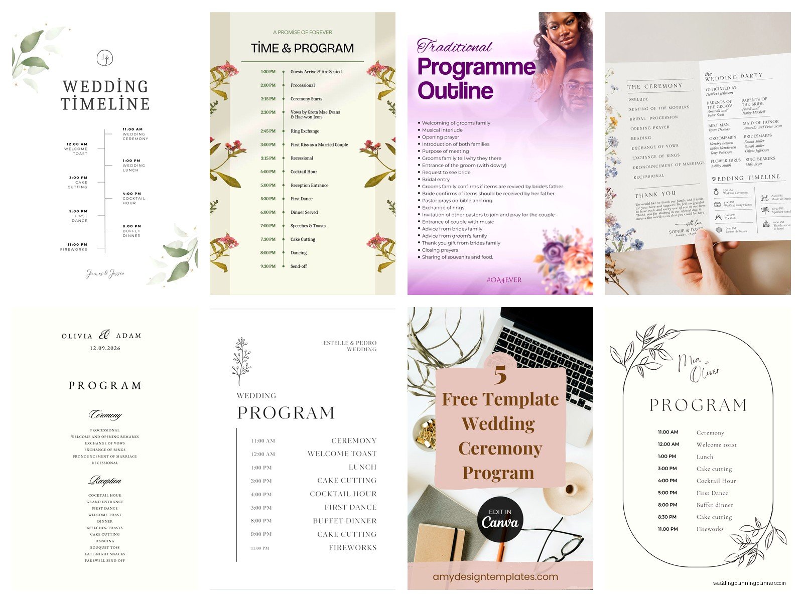 Wedding Program Outline: Complete Guide