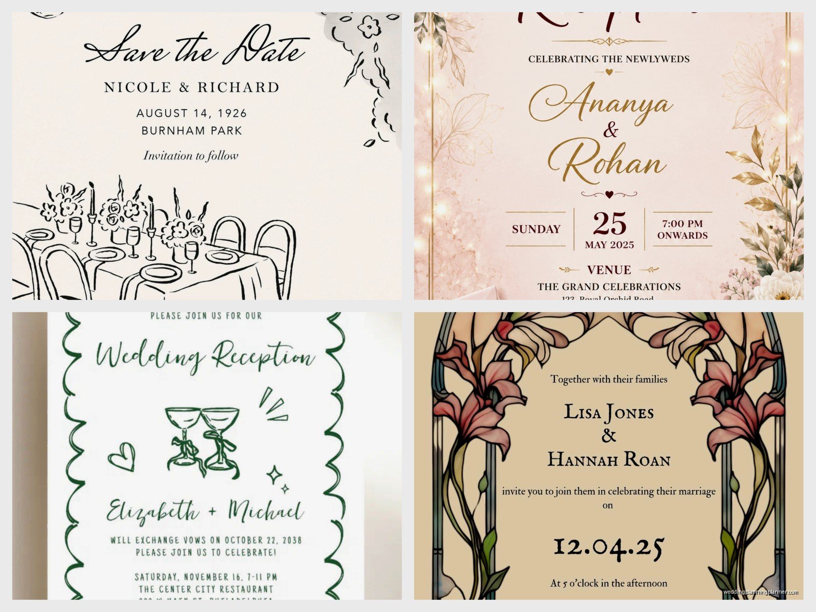 Wedding Reception Invitation Card: Design & Ordering Guide