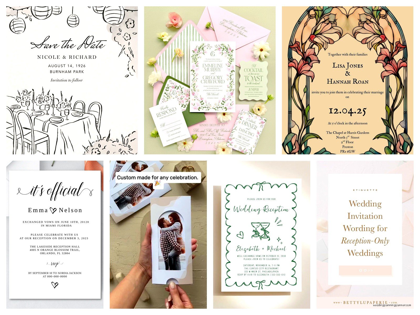 Wedding Reception Invitation Card: Design & Ordering Guide