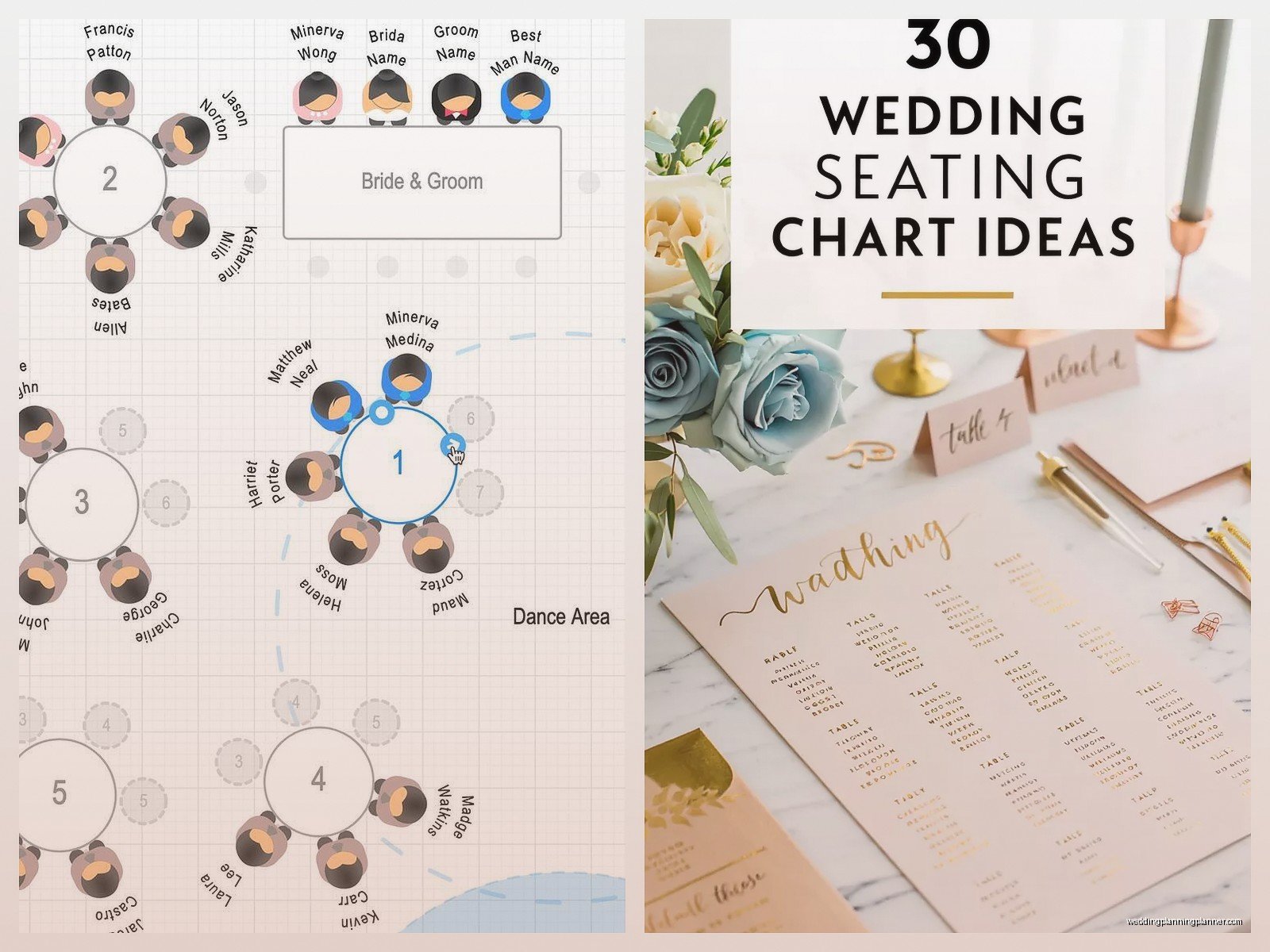 Wedding Seating Chart Template: Free Floor Plan Downloads