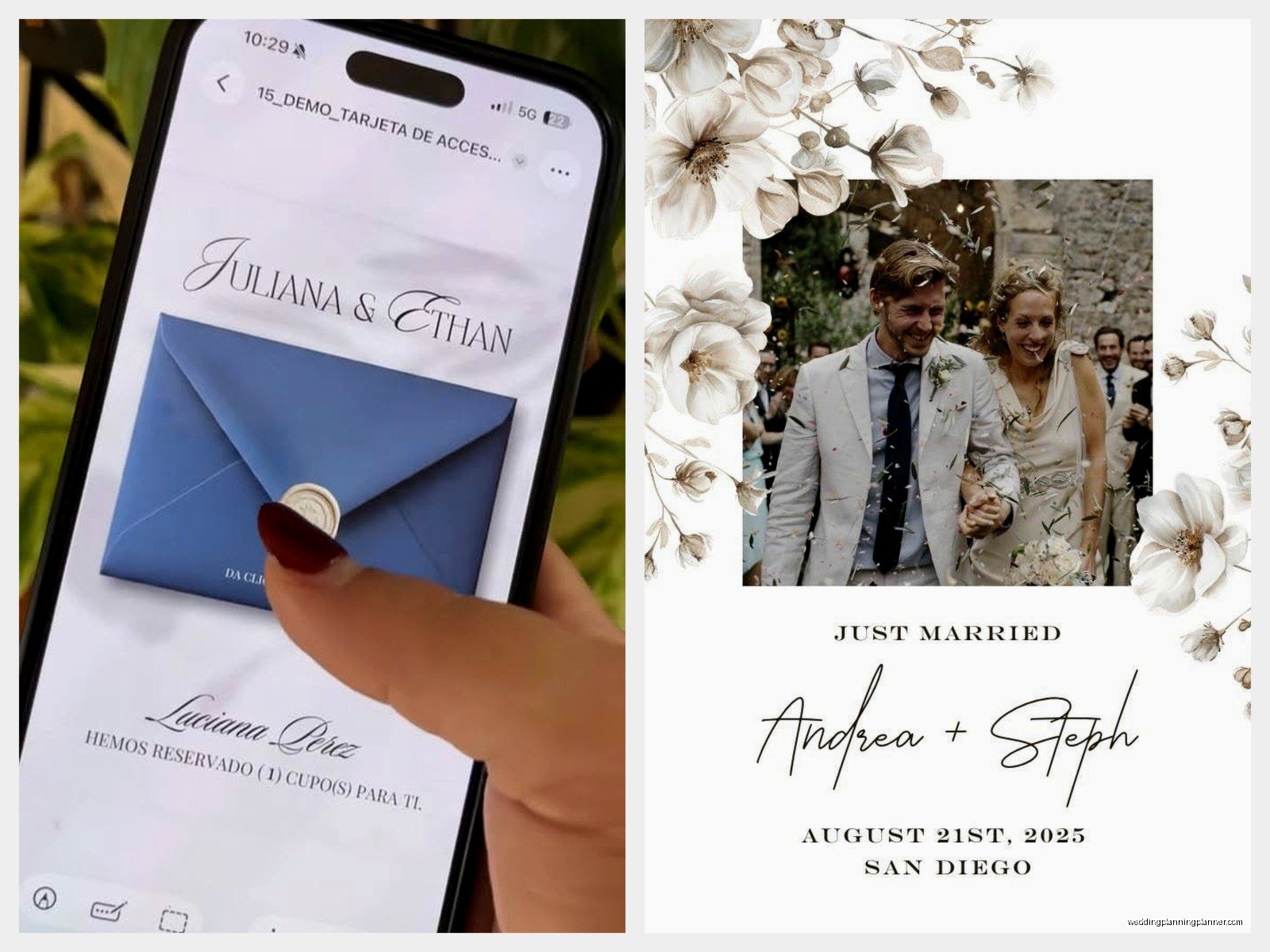 Free Wedding Announcement Template: Post-Wedding Downloads