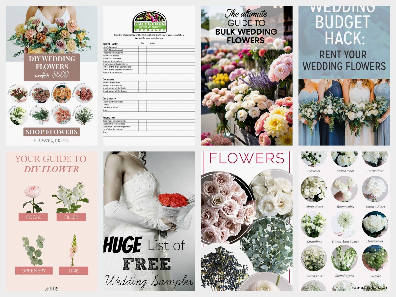 Free Wedding Flower Samples: Request Florist Samples
