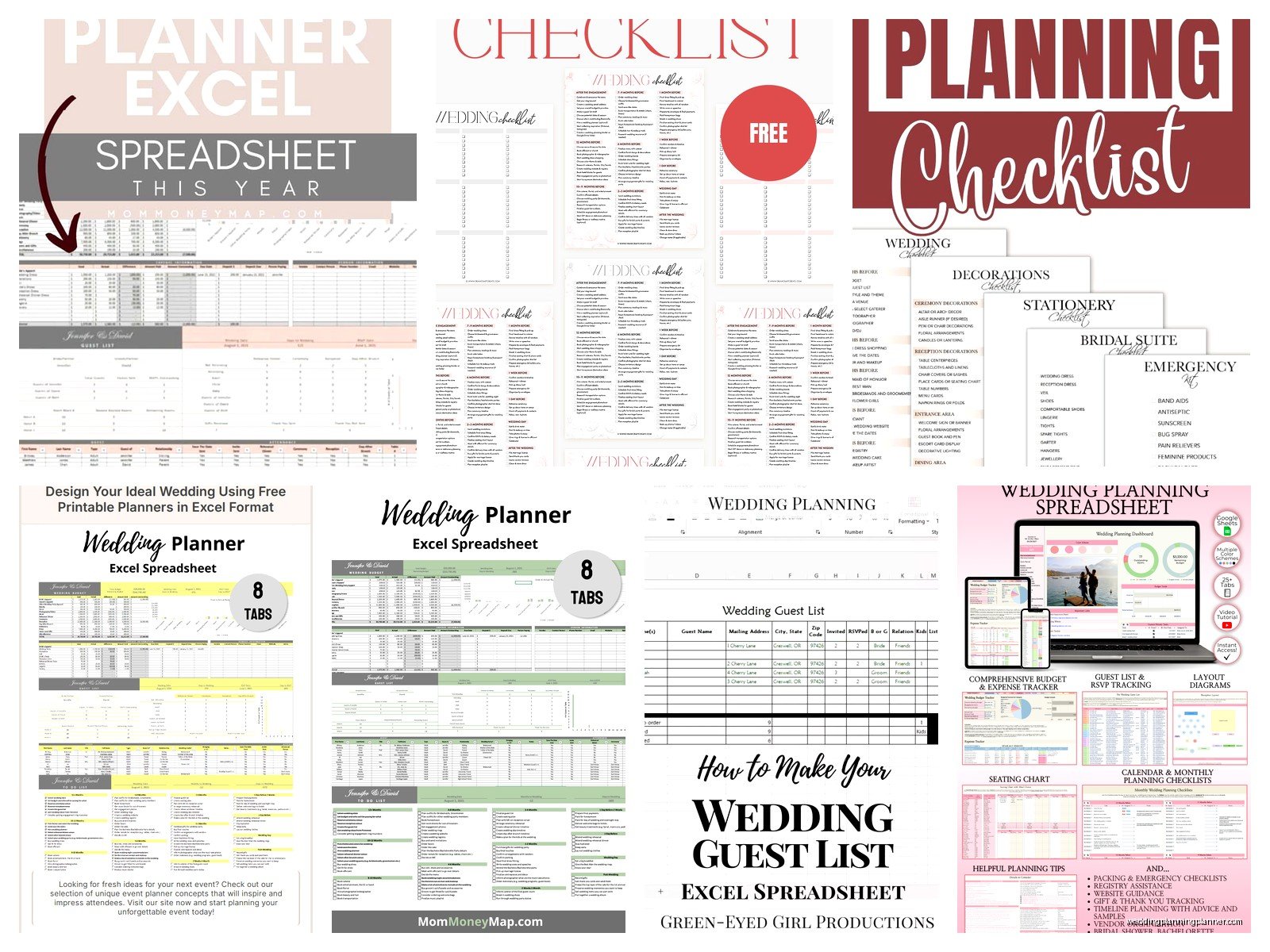 Free Wedding Planning Checklist Excel: Task List Template