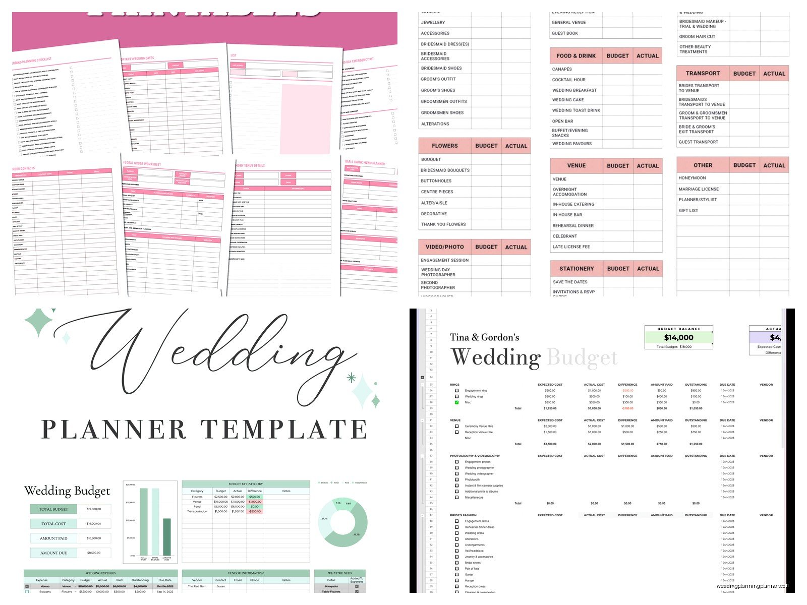 Free Wedding Planning Spreadsheet: Excel Organizer