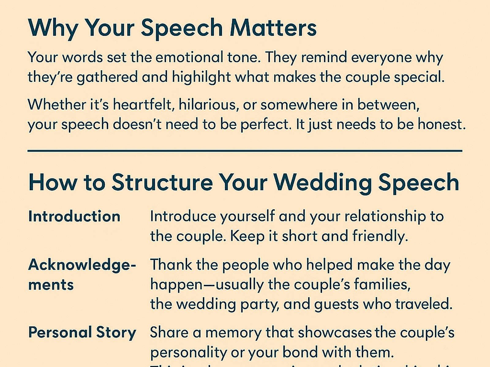 Groom Speech Template: Wedding Toast Writing Guide