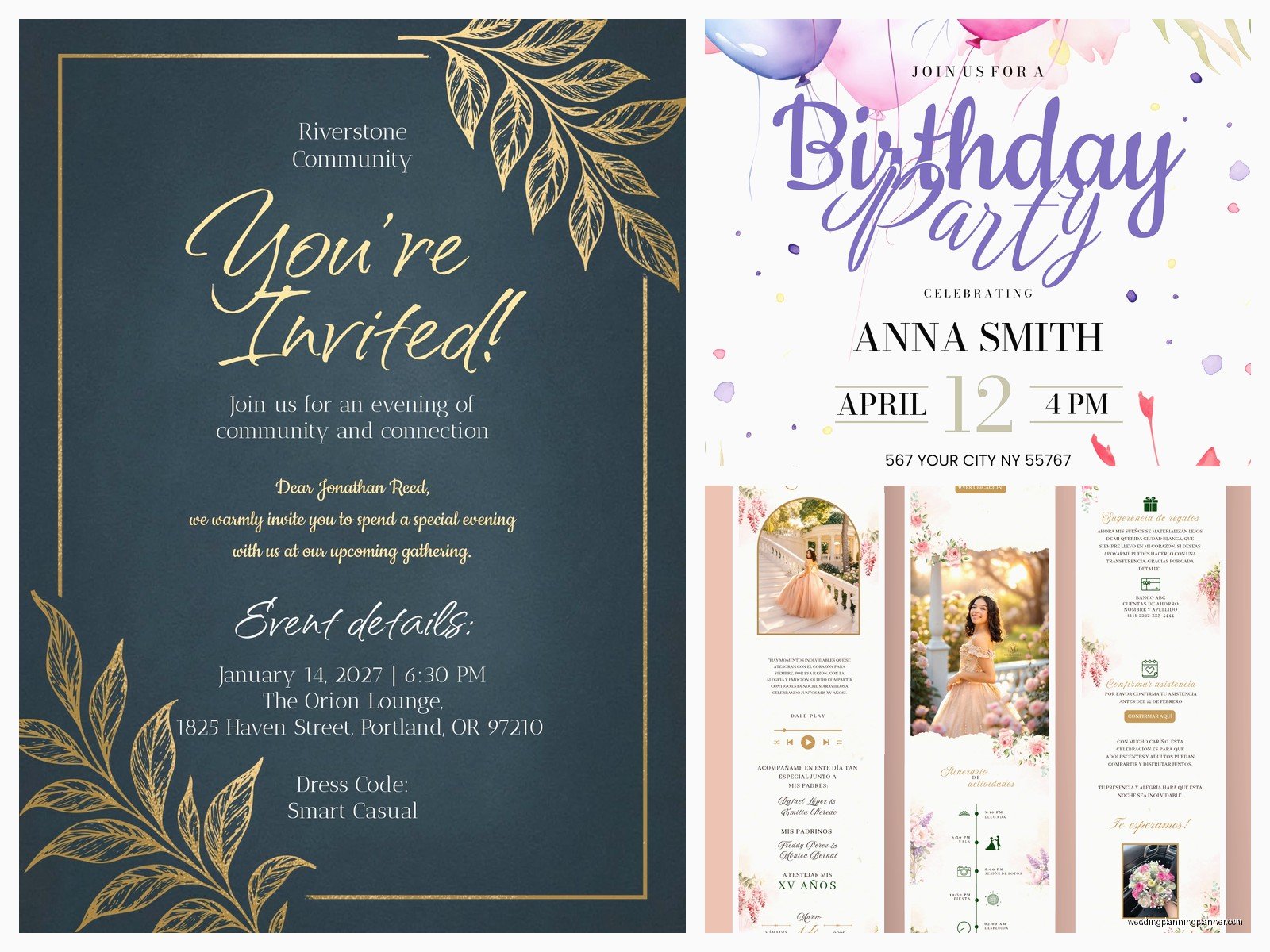 Invitation Online Template: Web-Based Design Tools