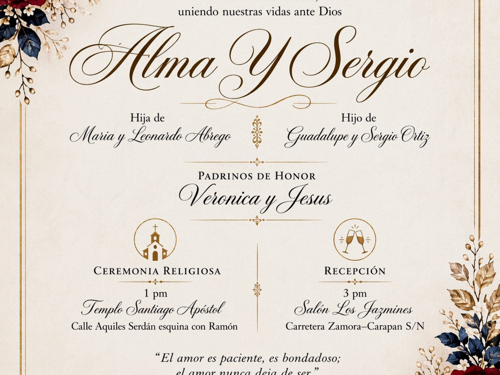 Marriage Invitation Template: Traditional Design Downloads