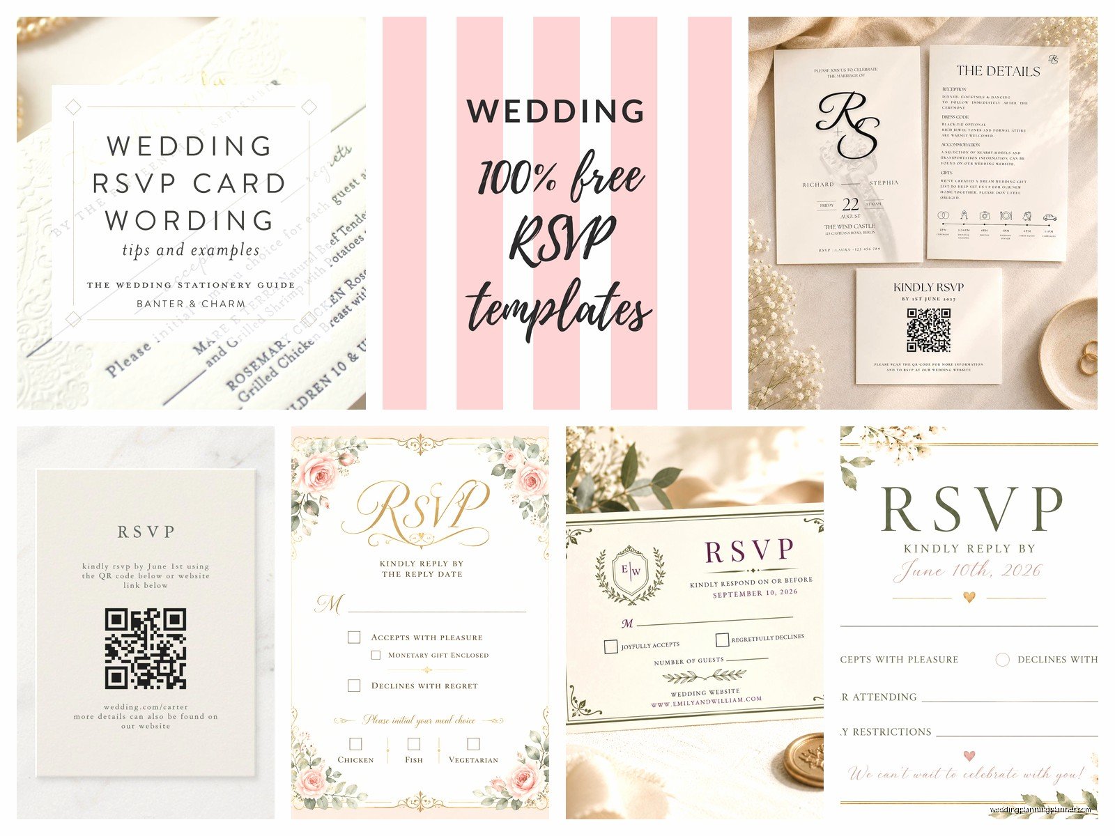 RSVP Card Template: Response Card Free Downloads