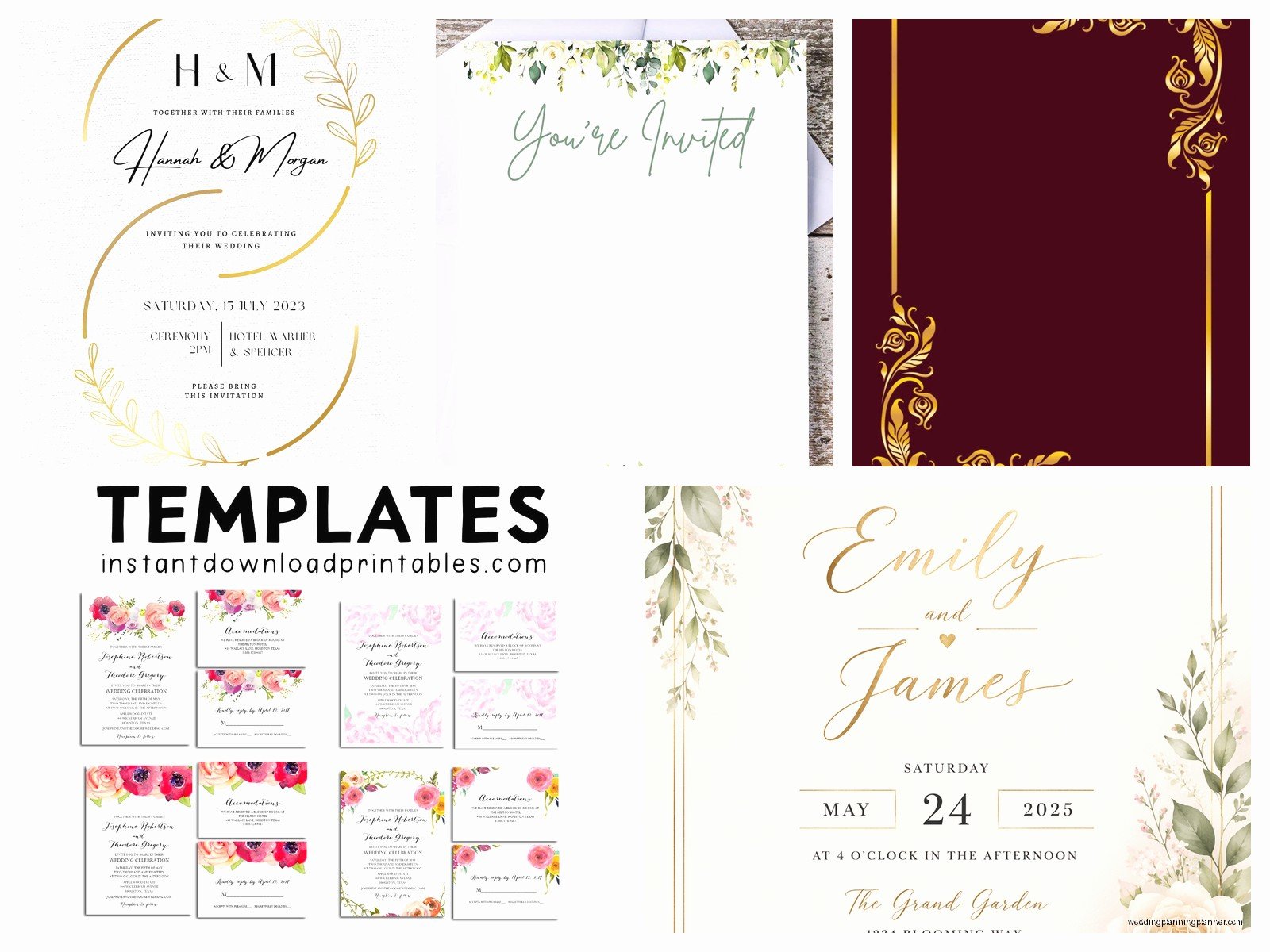 Wedding Invitation Card Template: Free Design Downloads