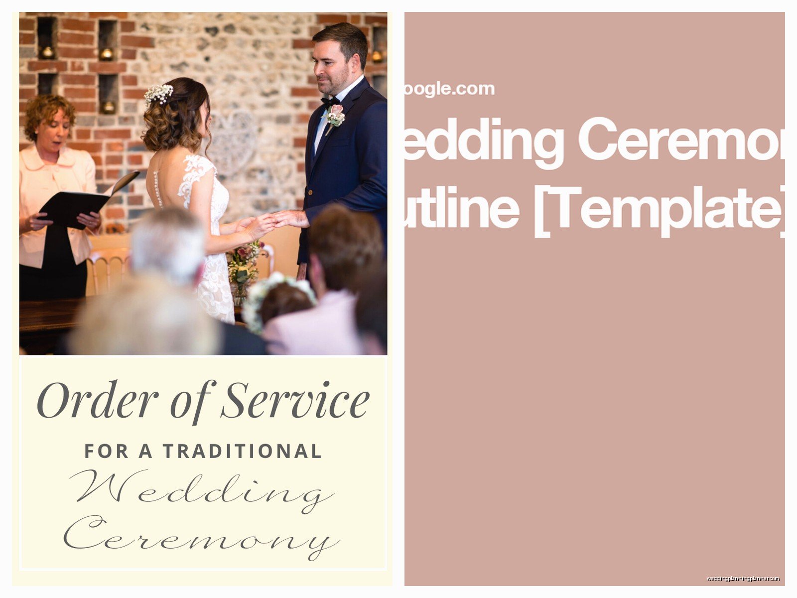 Wedding Service Template: Ceremony Script Downloads