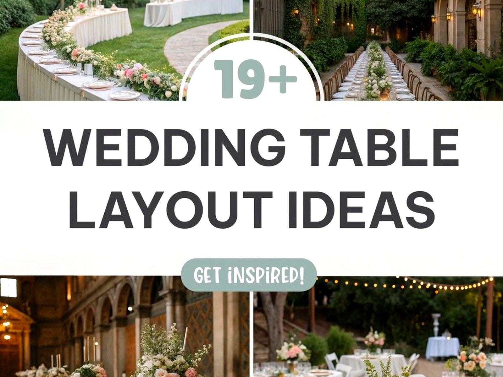 Wedding Table Template: Seating Chart Layout