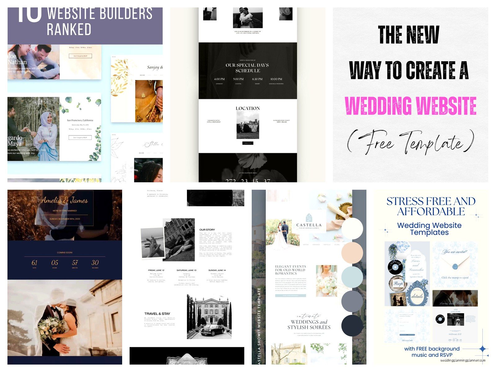Wedding Website Templates Free: No-Cost Builder Options
