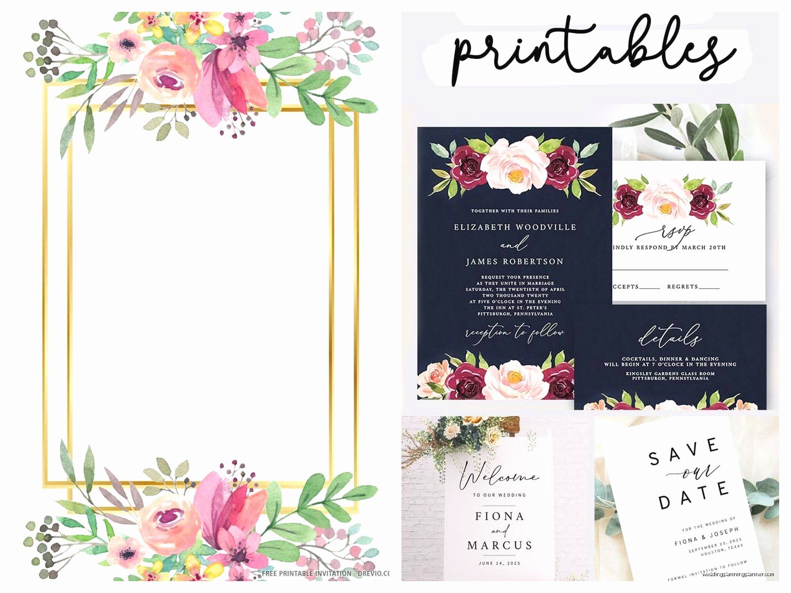 Free Printable Wedding Cards: Design & Ordering Guide