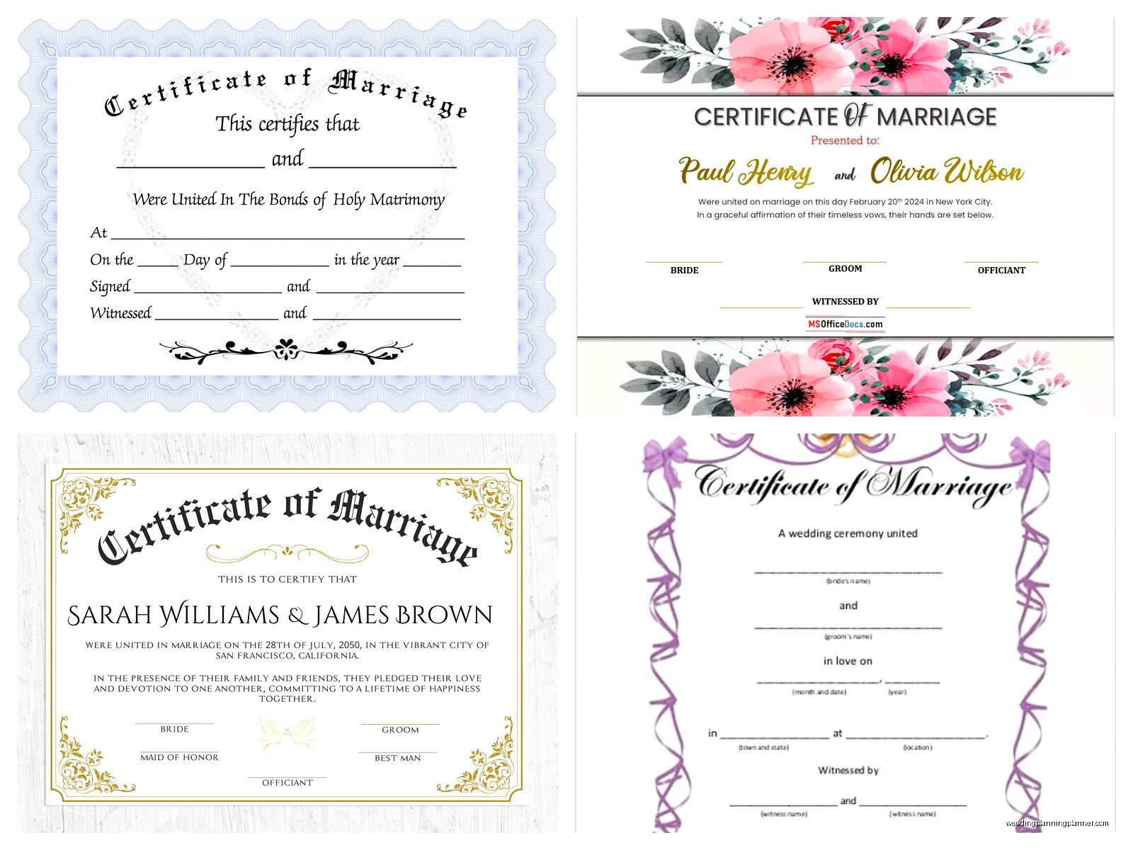 Printable Marriage Certificate: Complete Guide
