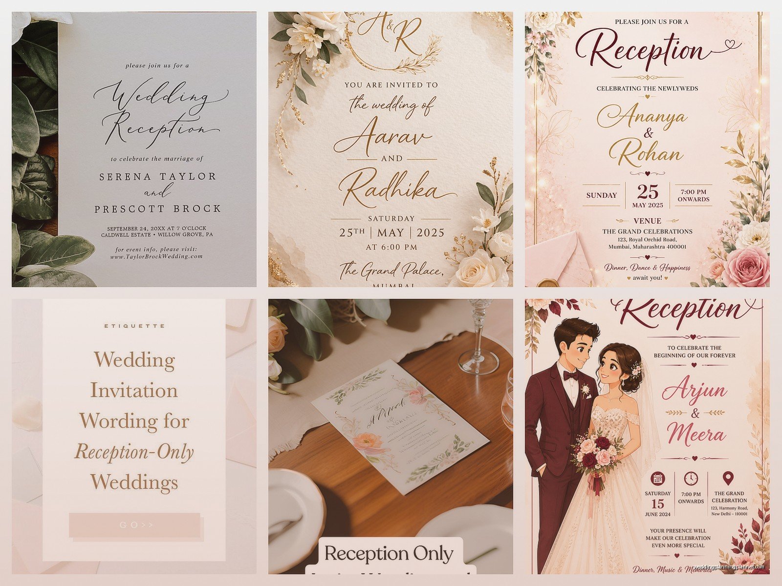 Reception Invite Template: Free Download Files