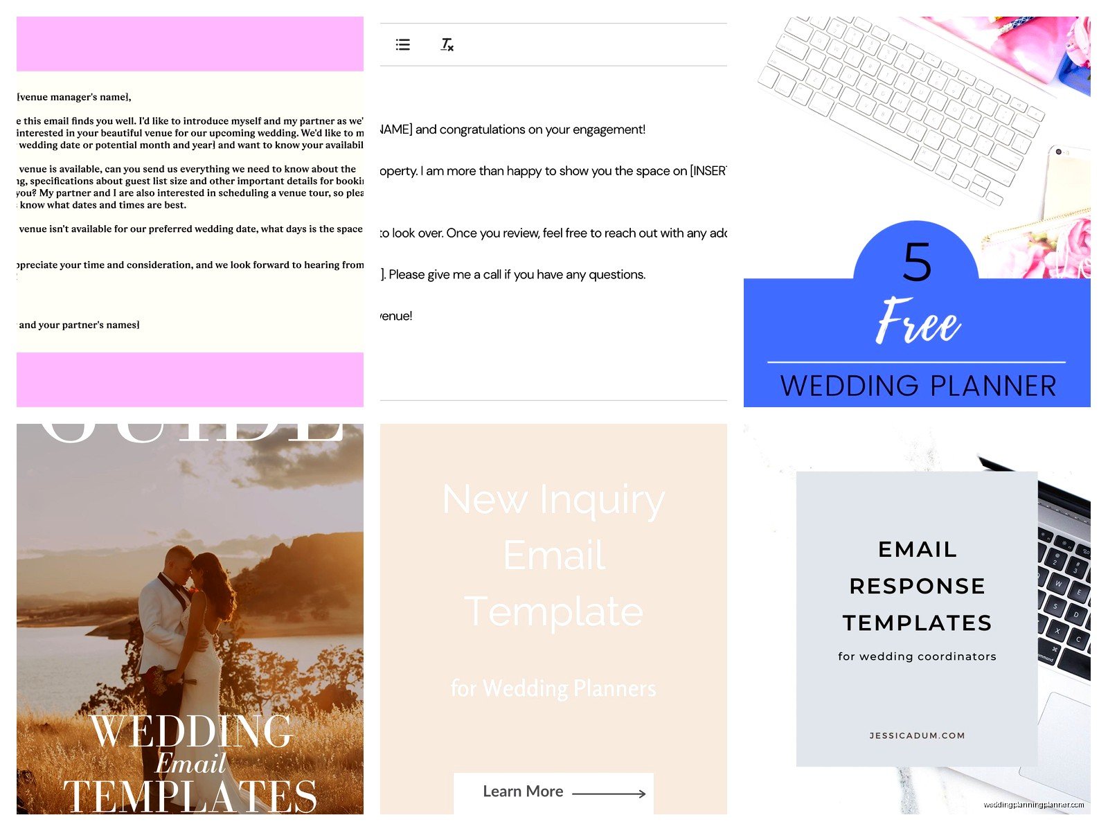 Wedding Venue Inquiry Email Template: Free Download Files