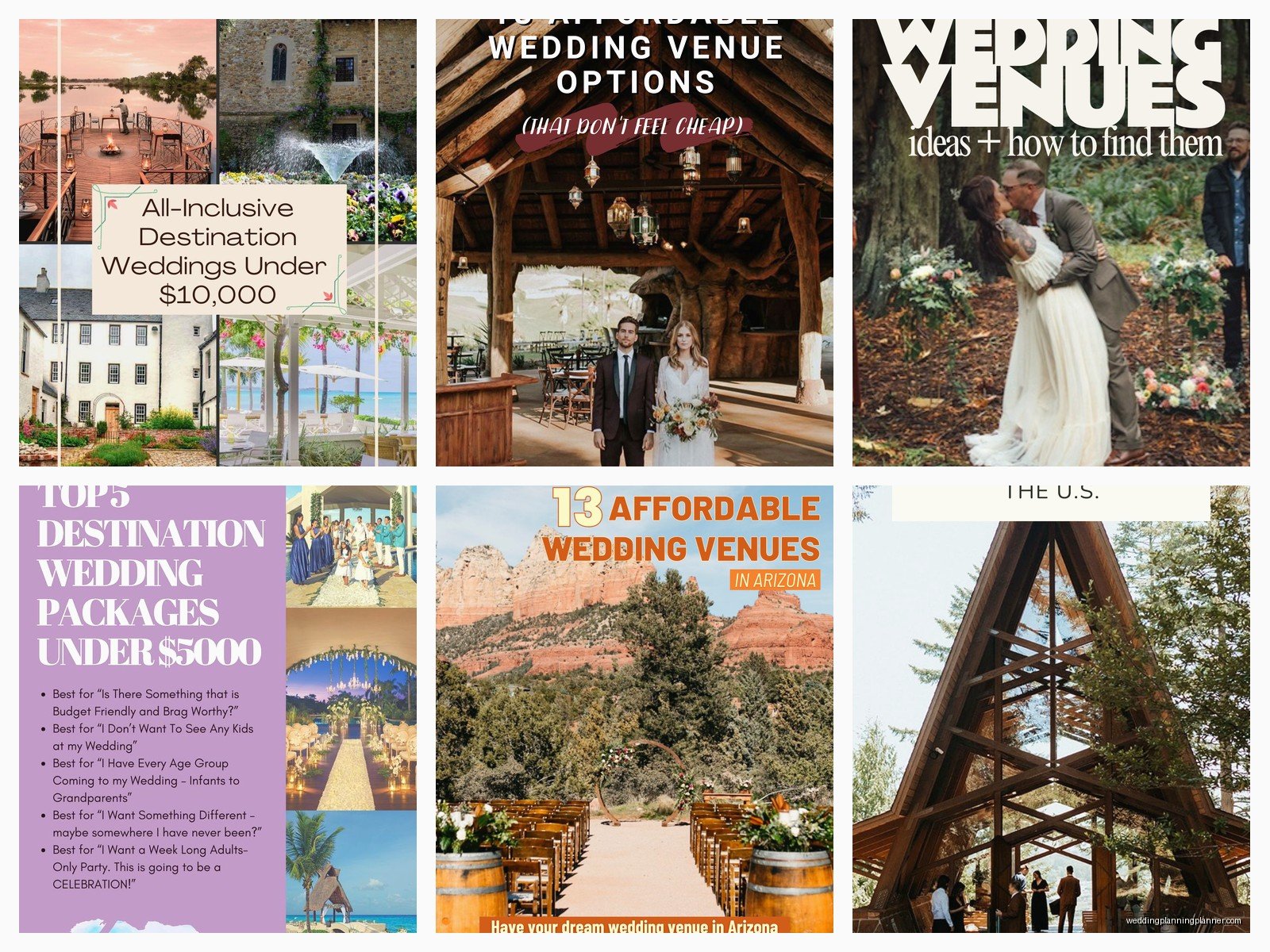 Best Places to Get Married on a Budget: Affordable Venues