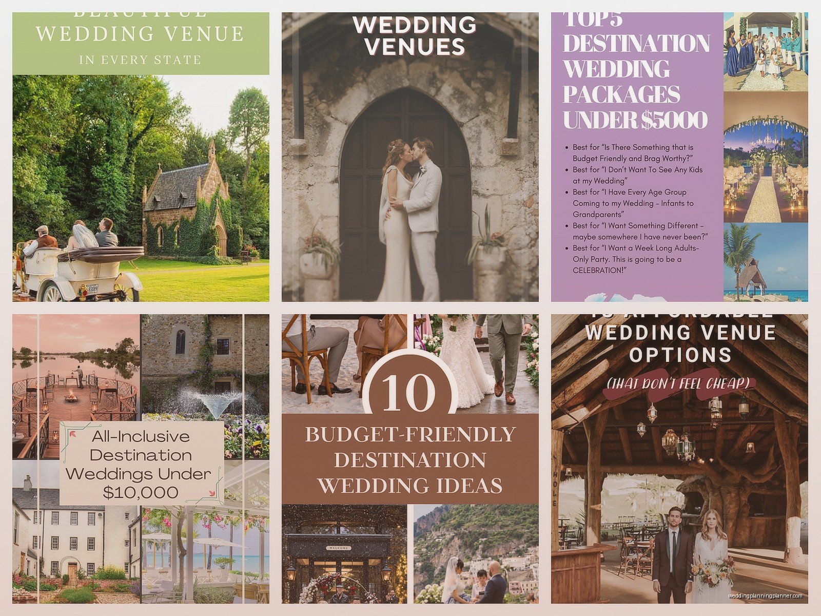 Best Places to Get Married on a Budget: Affordable Venues