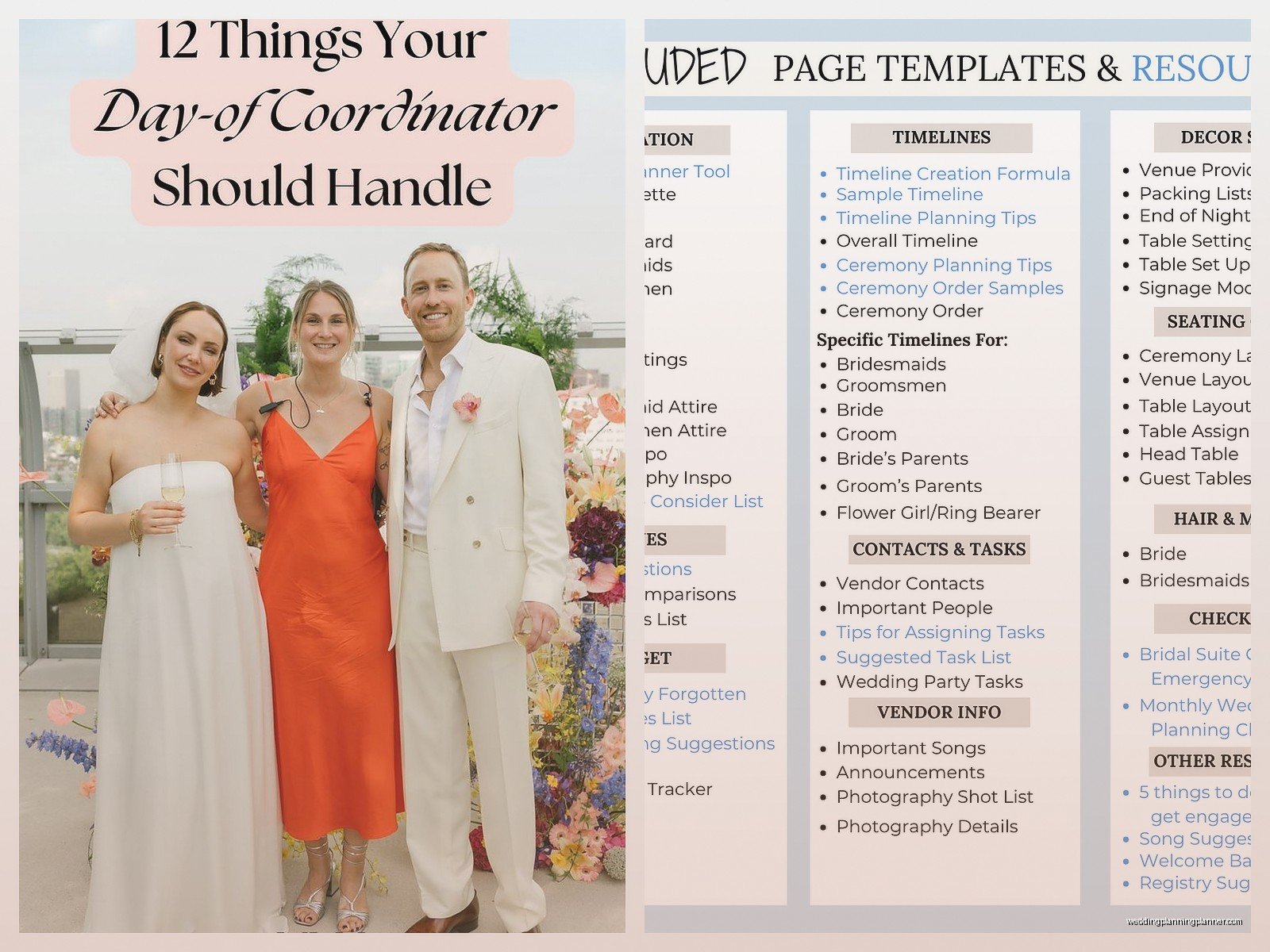 Day of Wedding Planner: Ceremony Day Coordination